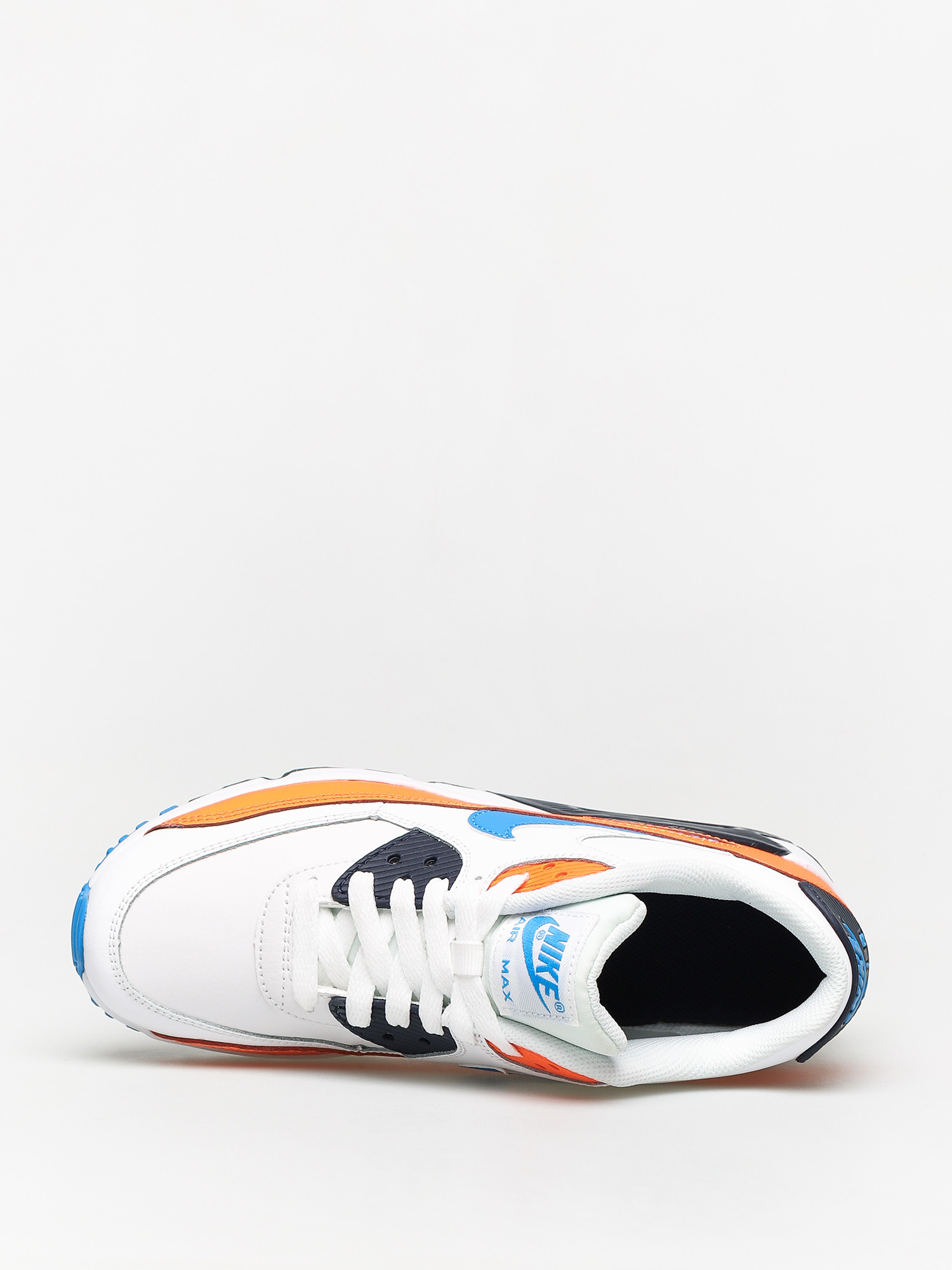 Buty Nike Air Max 90 Ltr Gs (white/photo blue total orange)