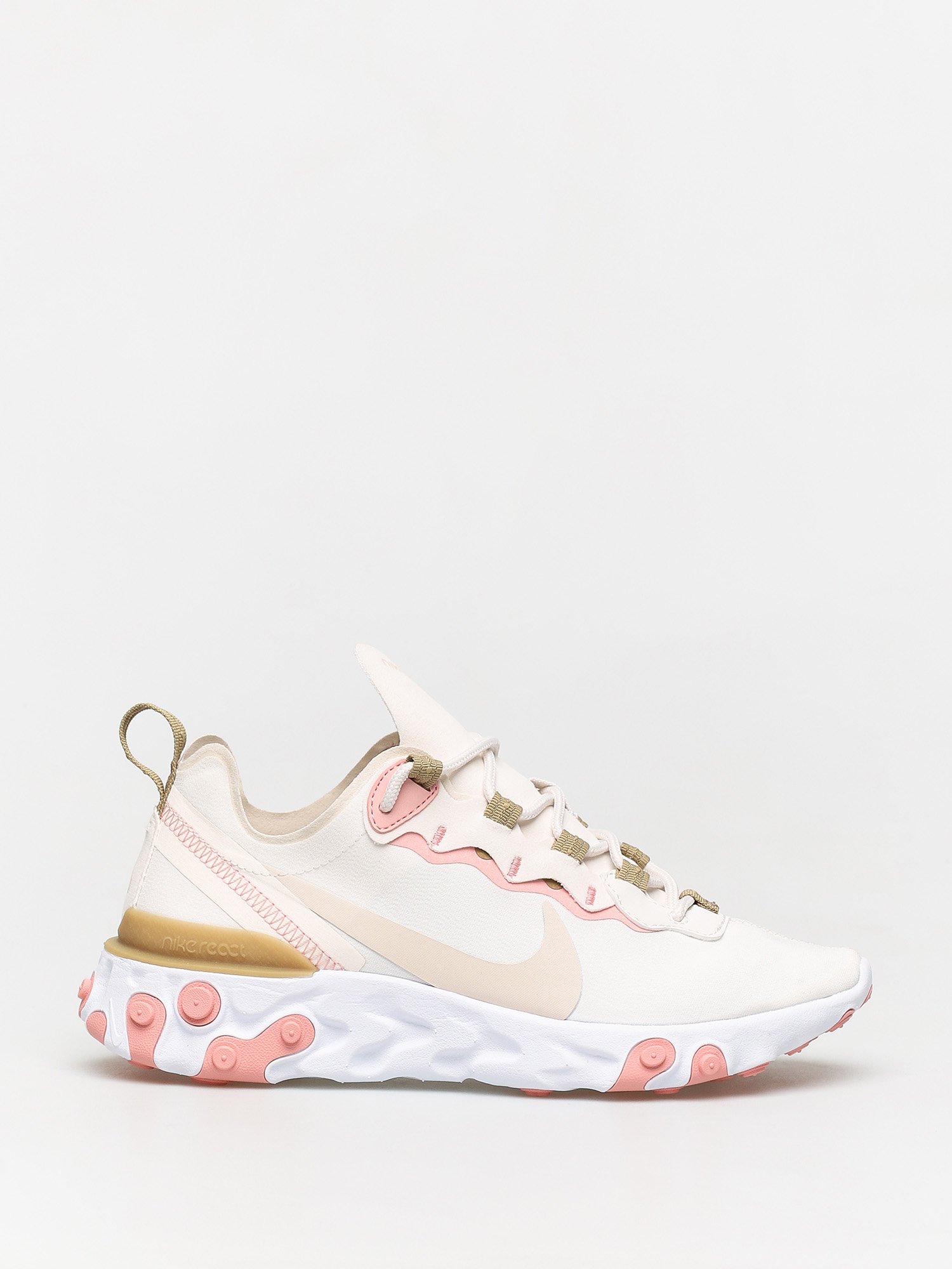 Buty Nike React Element 55 Wmn (phantom/lt orewood brn parachute beige)