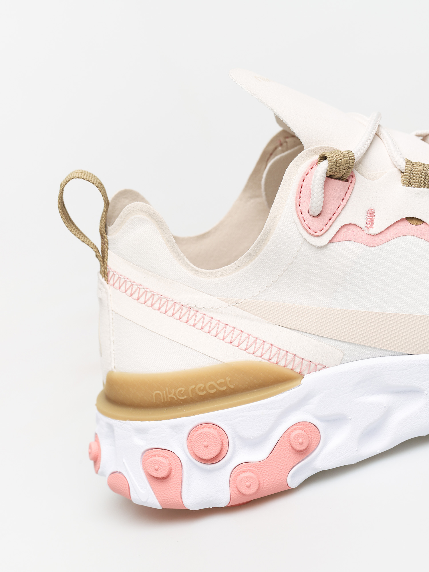 Buty Nike React Element 55 Wmn (phantom/lt orewood brn parachute beige)