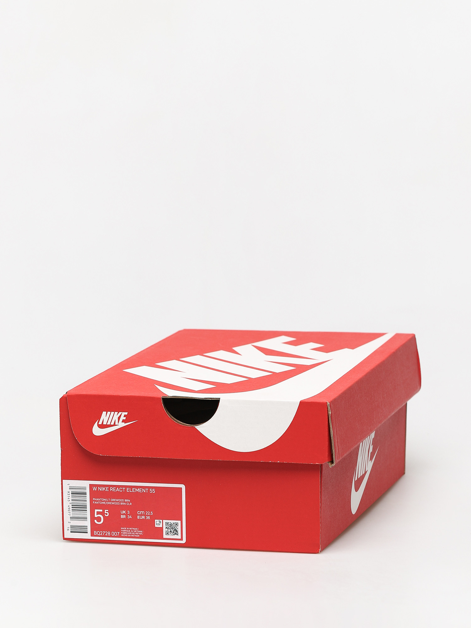 Buty Nike React Element 55 Wmn (phantom/lt orewood brn parachute beige)