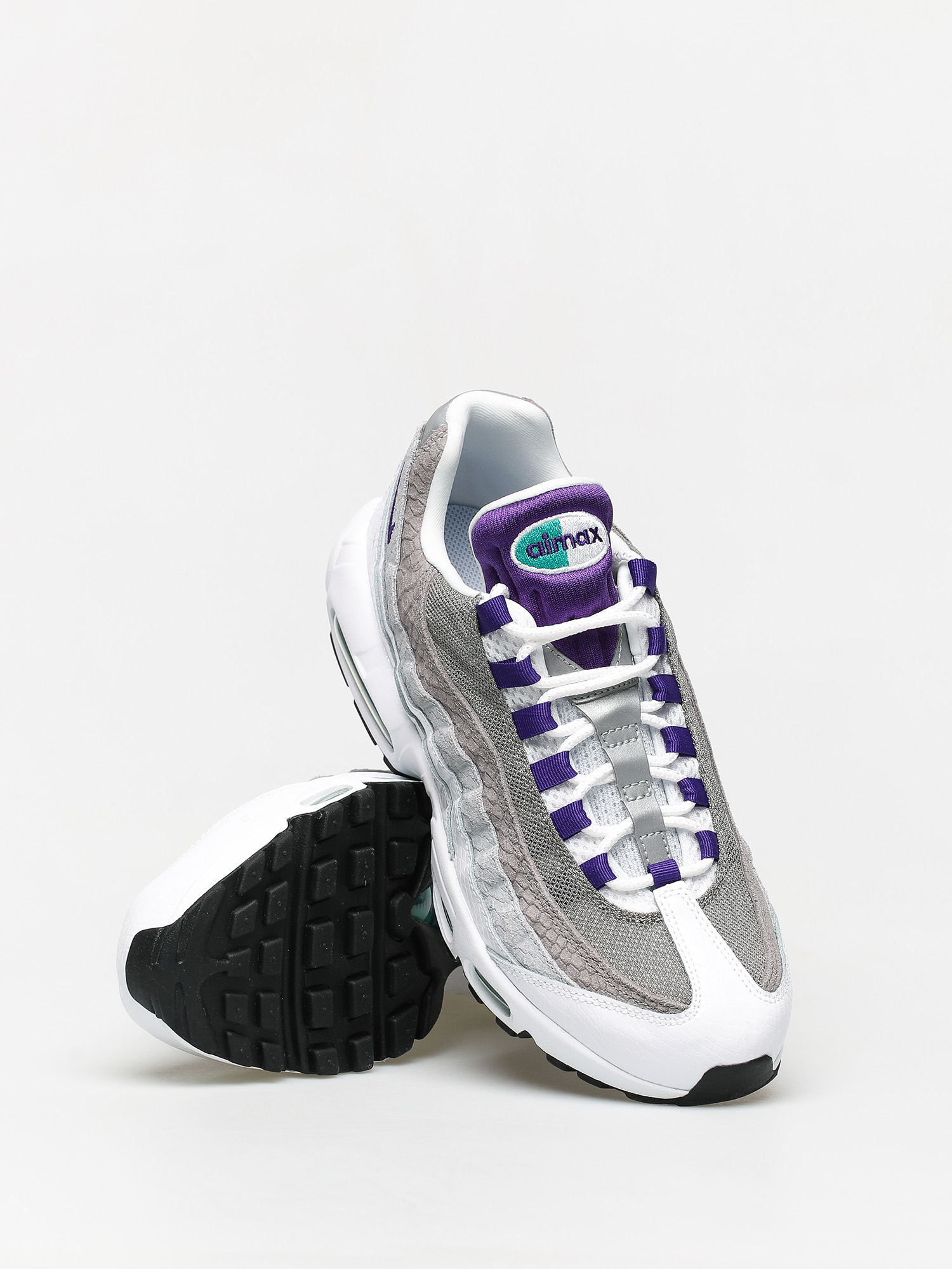 Buty Nike Air Max 95 Lv8 (white/court purple emerald green)
