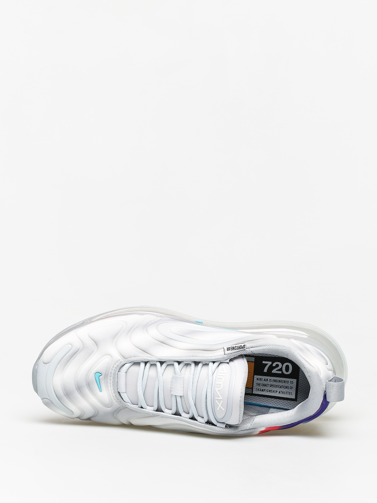Buty Nike Air Max 720 Wmn (wolf grey/teal nebula red orbit white)