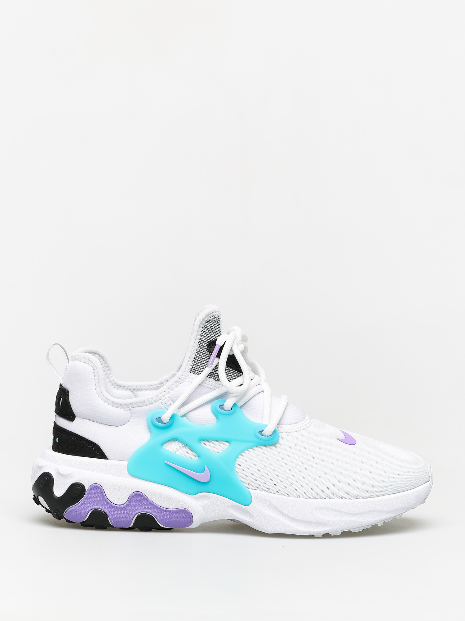 Buty Nike React Presto white night maroon black atomic violet