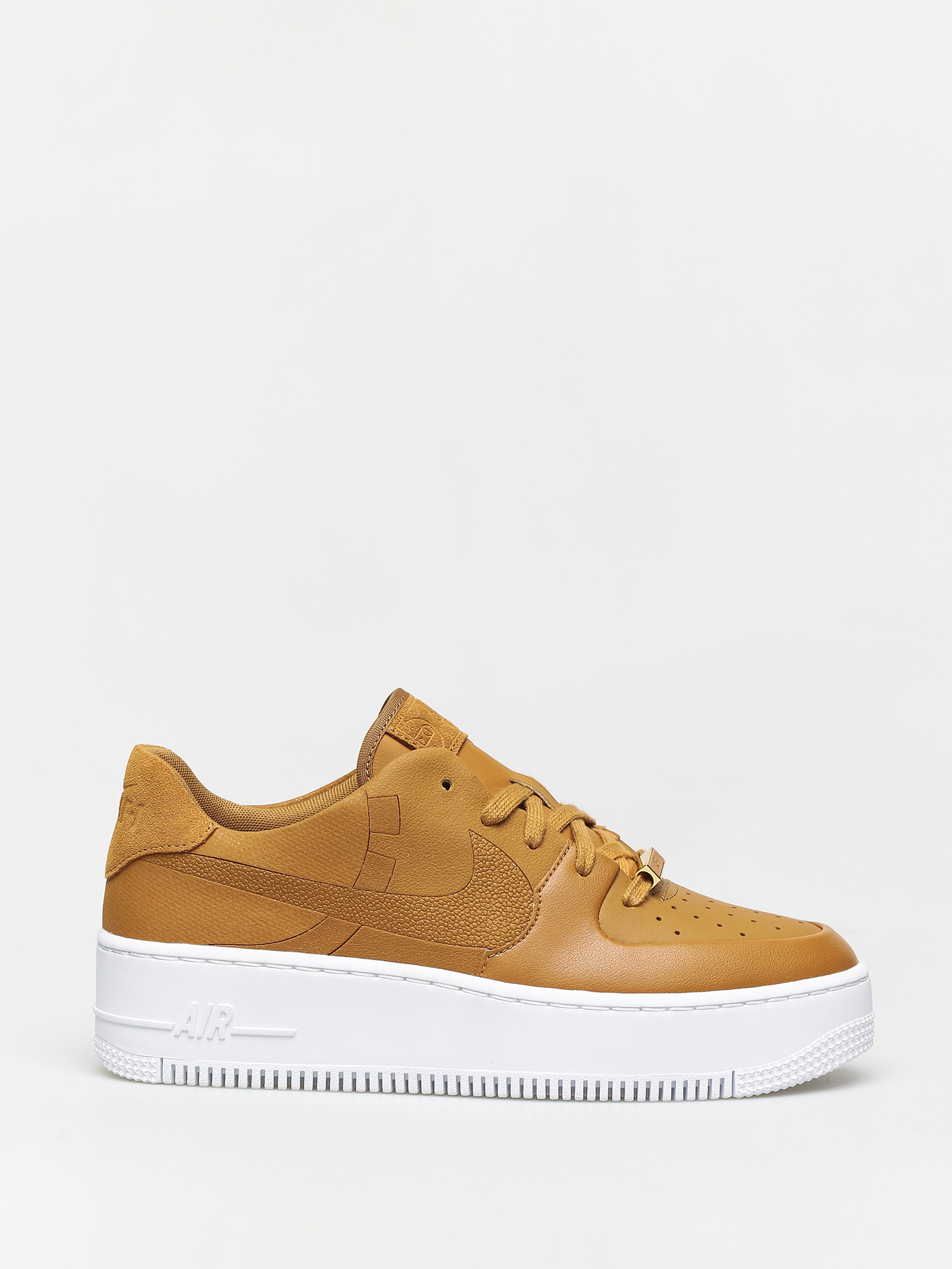 Buty Nike Air Force 1 Sage Lolx Wmn (wheat/wheat metallic gold white)
