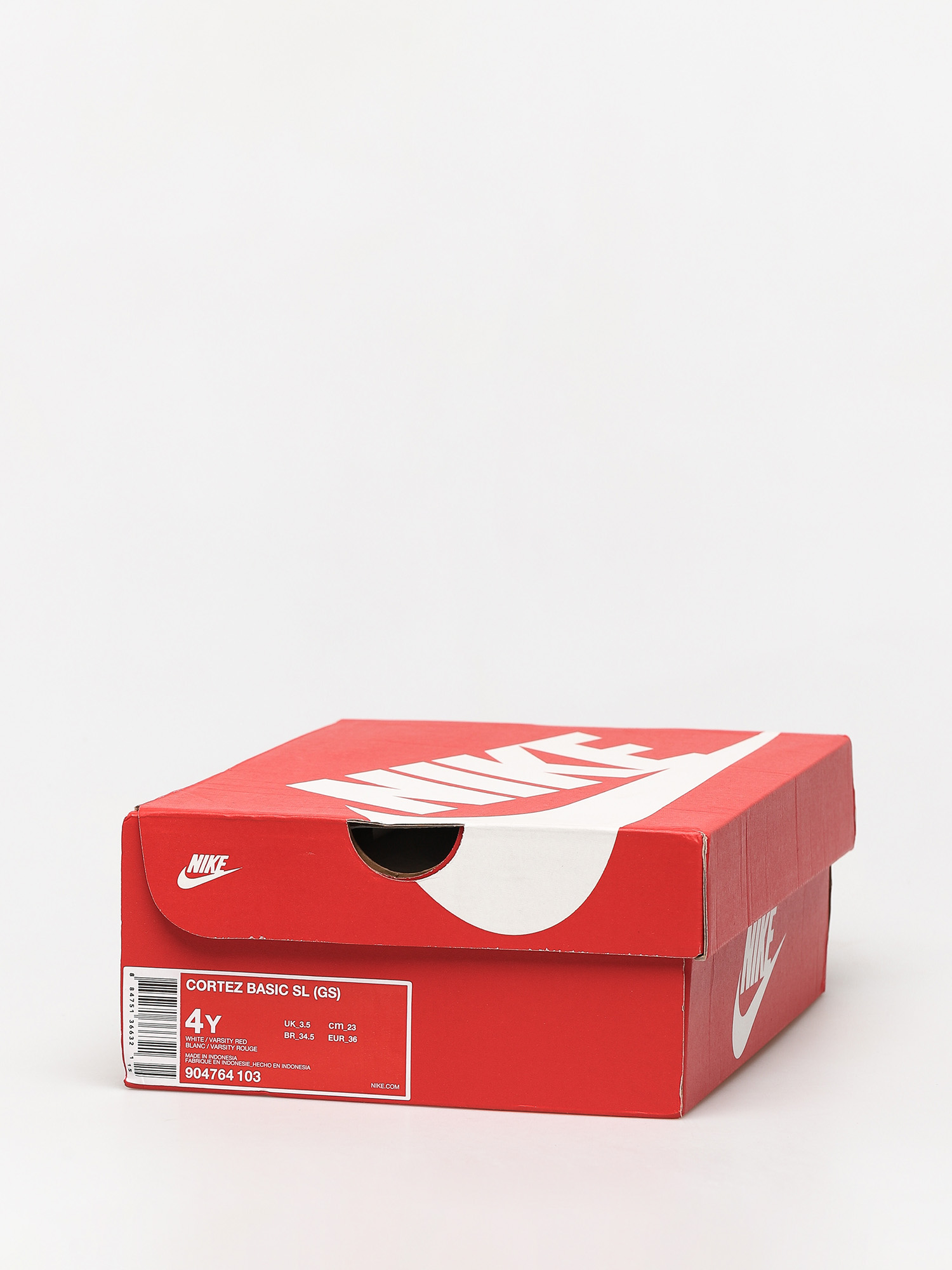 Buty Nike Cortez Basic Sl Gs (white/varsity red varsity royal black)