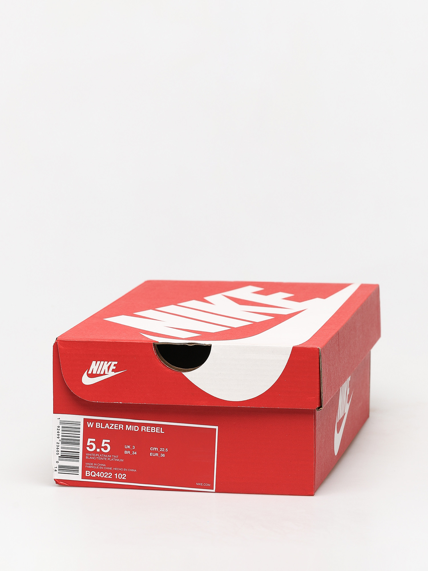 Buty Nike Blazer Mid Rebel Wmn (white/platinum tint summit white)