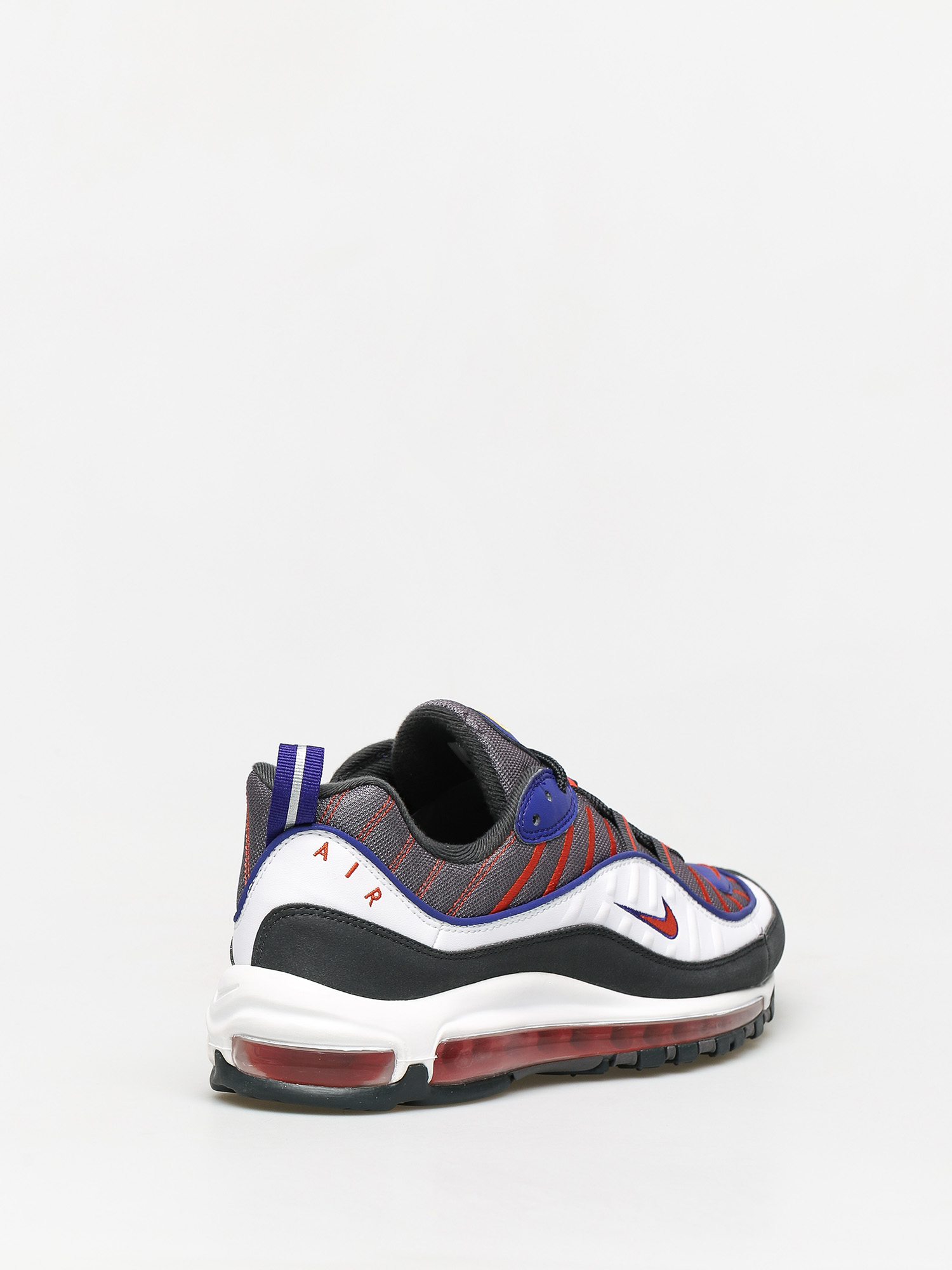 Buty Nike Air Max 98 szary gunsmoke team orange laser orange white