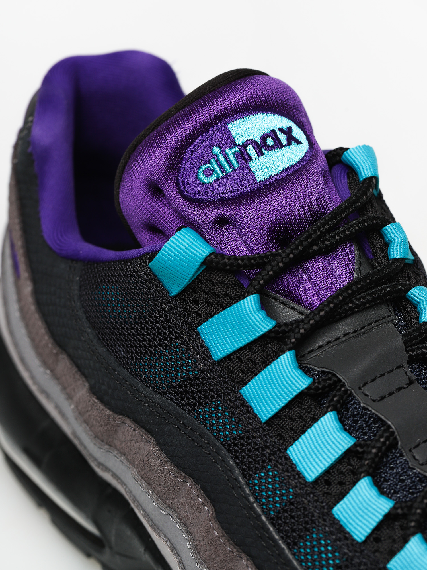 air max 95 black court purple teal nebula