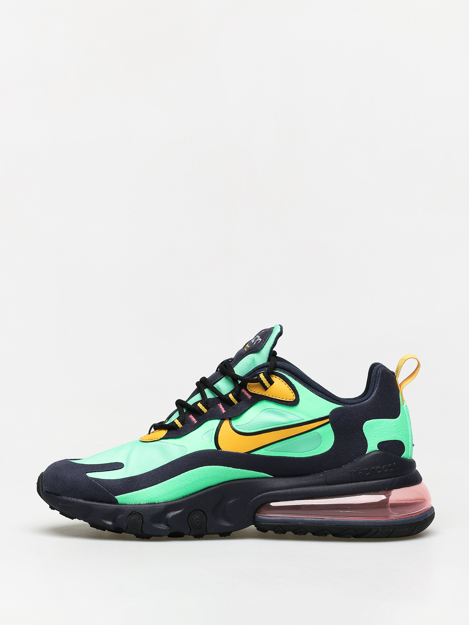 Buty Nike Air Max 270 React (electro green/yellow ochre obsidian)