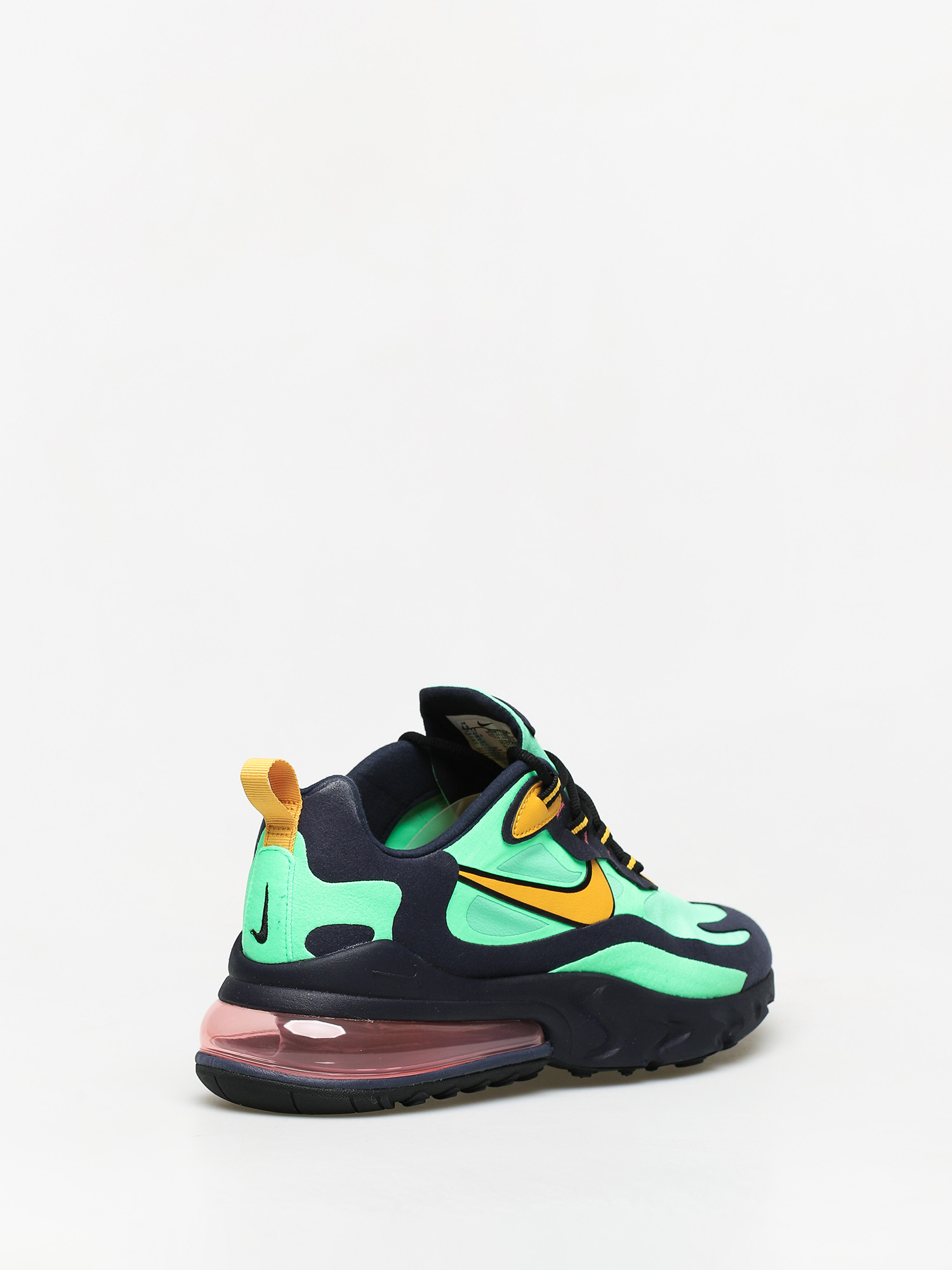 Buty Nike Air Max 270 React (electro green/yellow ochre obsidian)