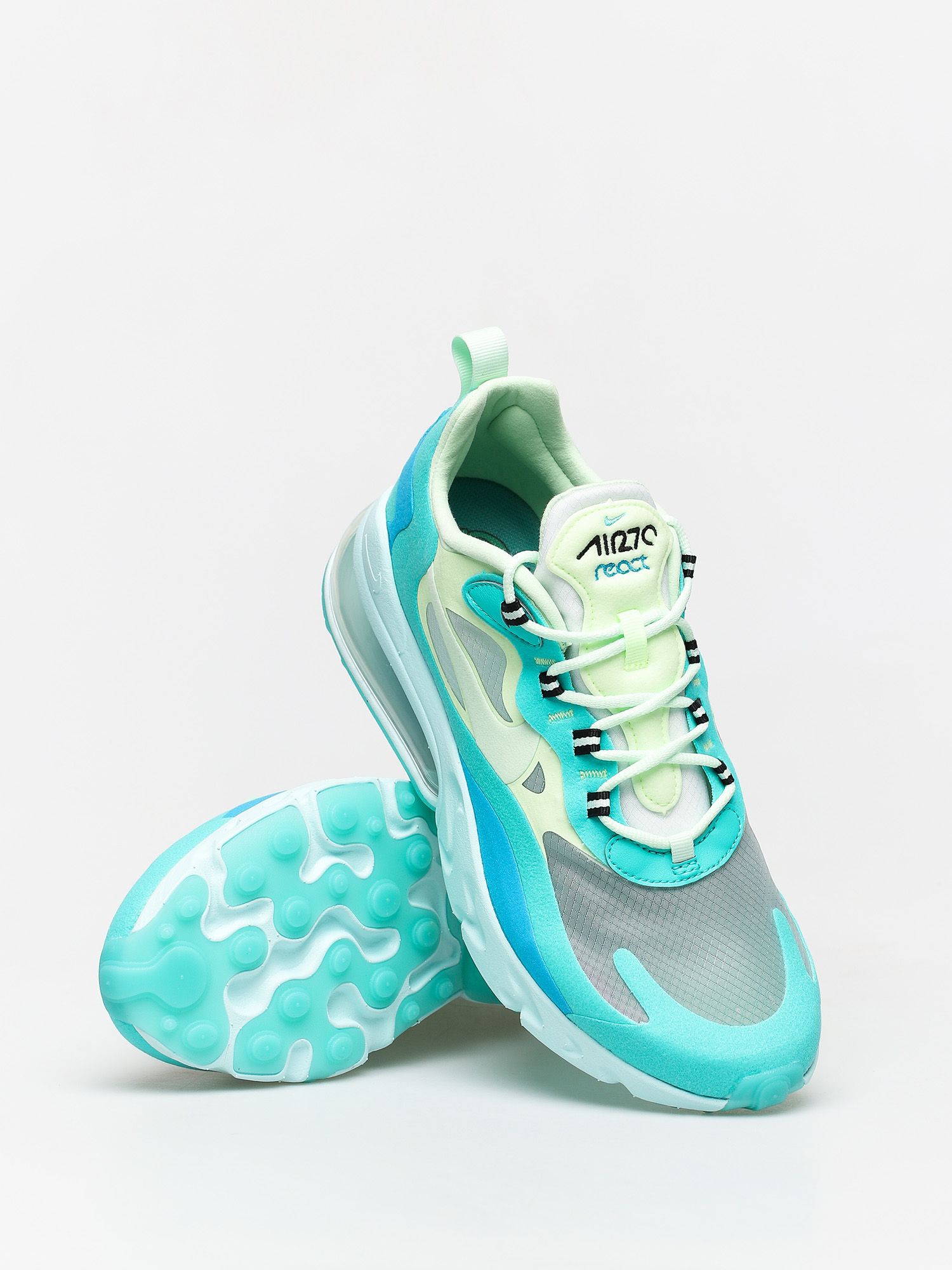 Buty Nike Air Max 270 React (hyper jade/frosted spruce barely volt)