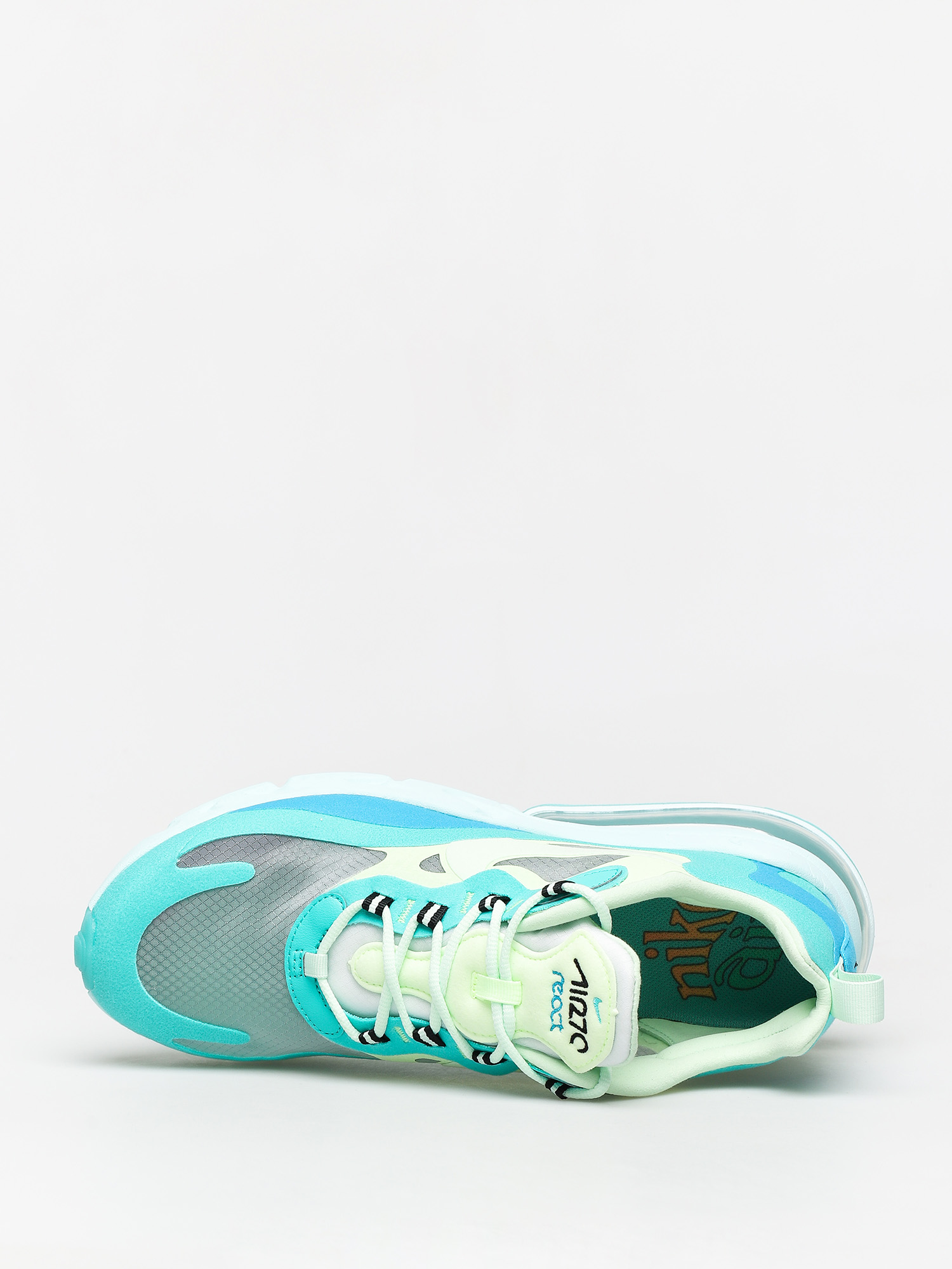 Buty Nike Air Max 270 React (hyper jade/frosted spruce barely volt)