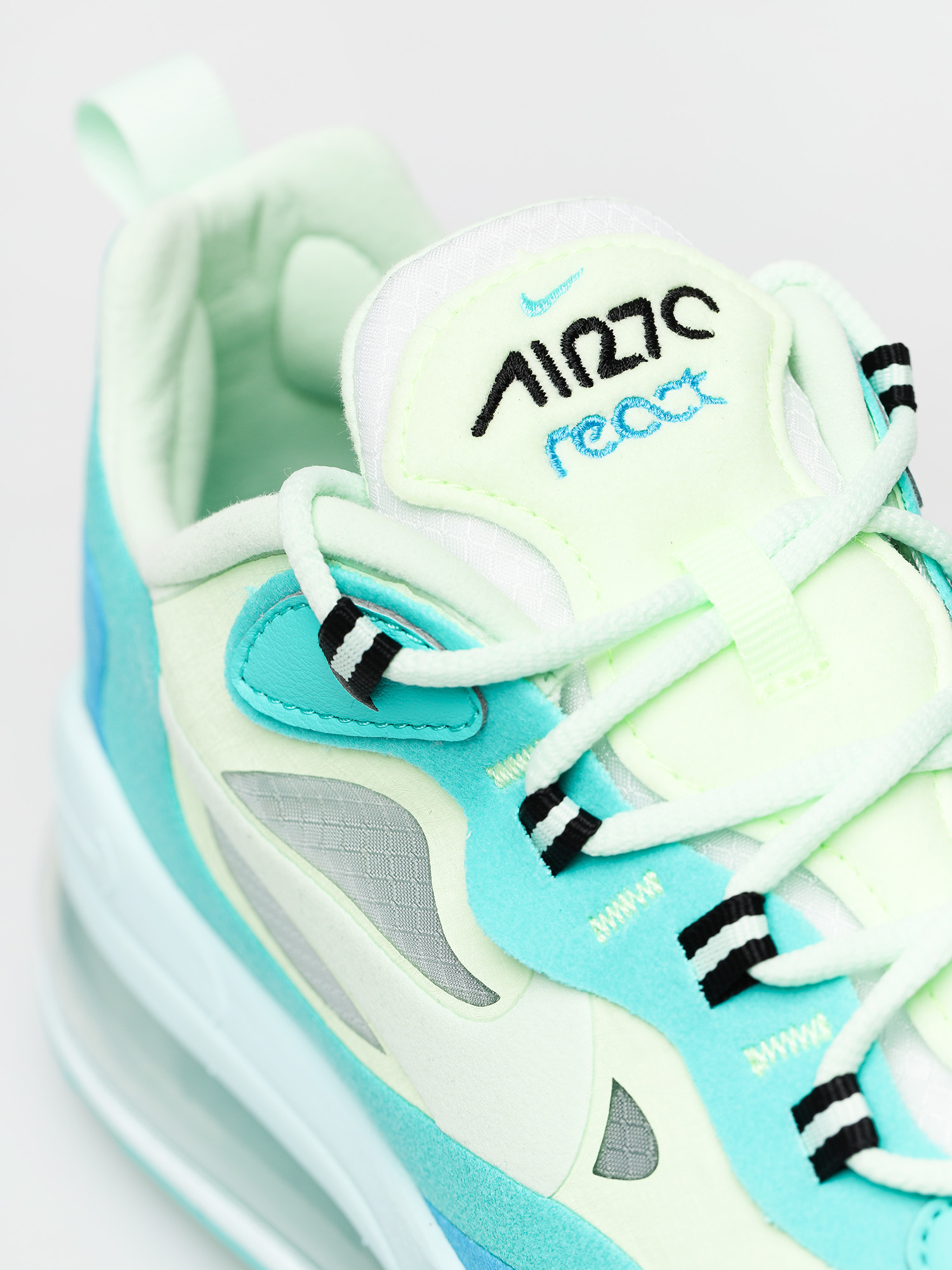 Buty Nike Air Max 270 React (hyper jade/frosted spruce barely volt)
