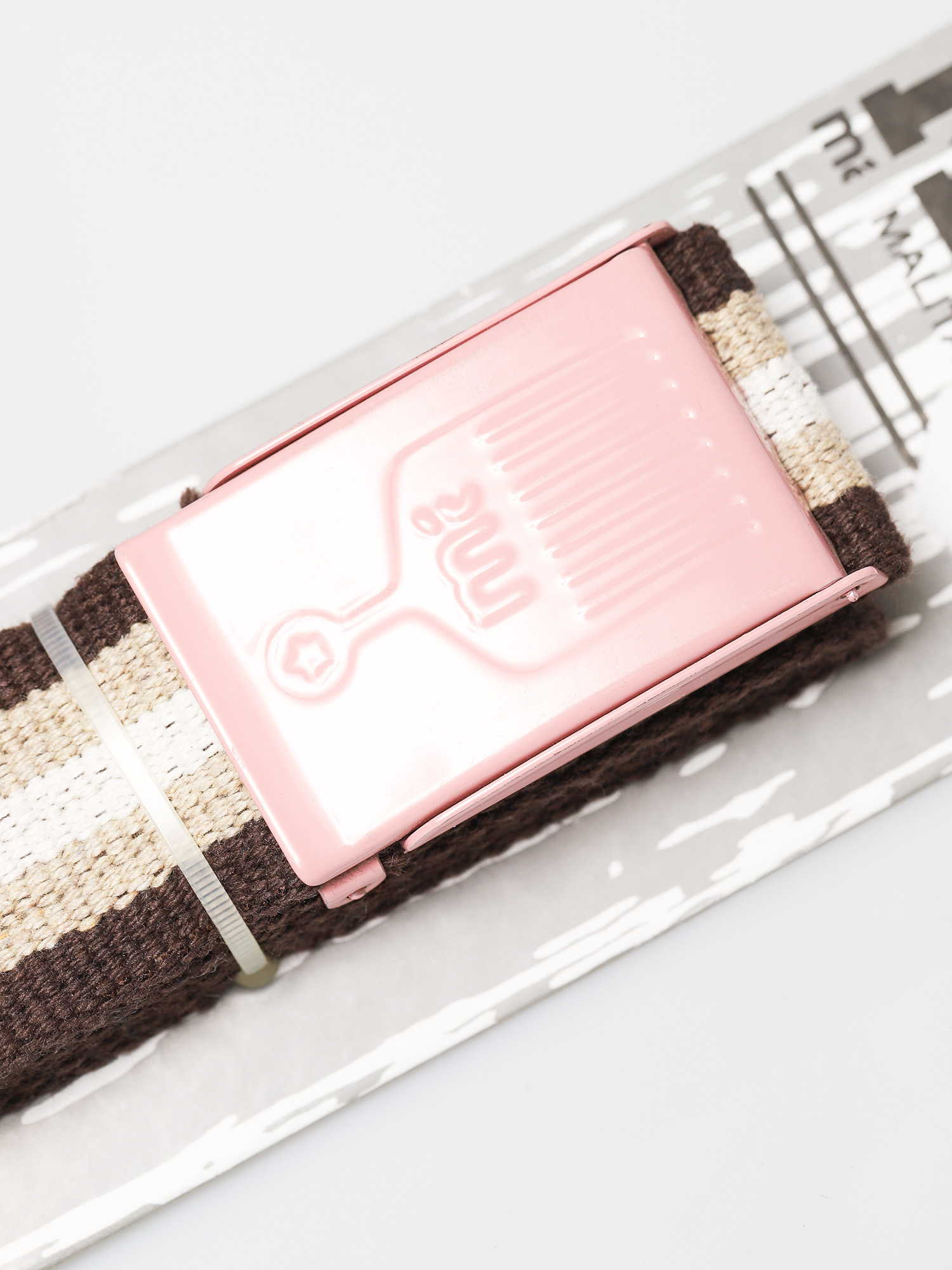 Pasek Malita Comb (pnk/brw 125cm)