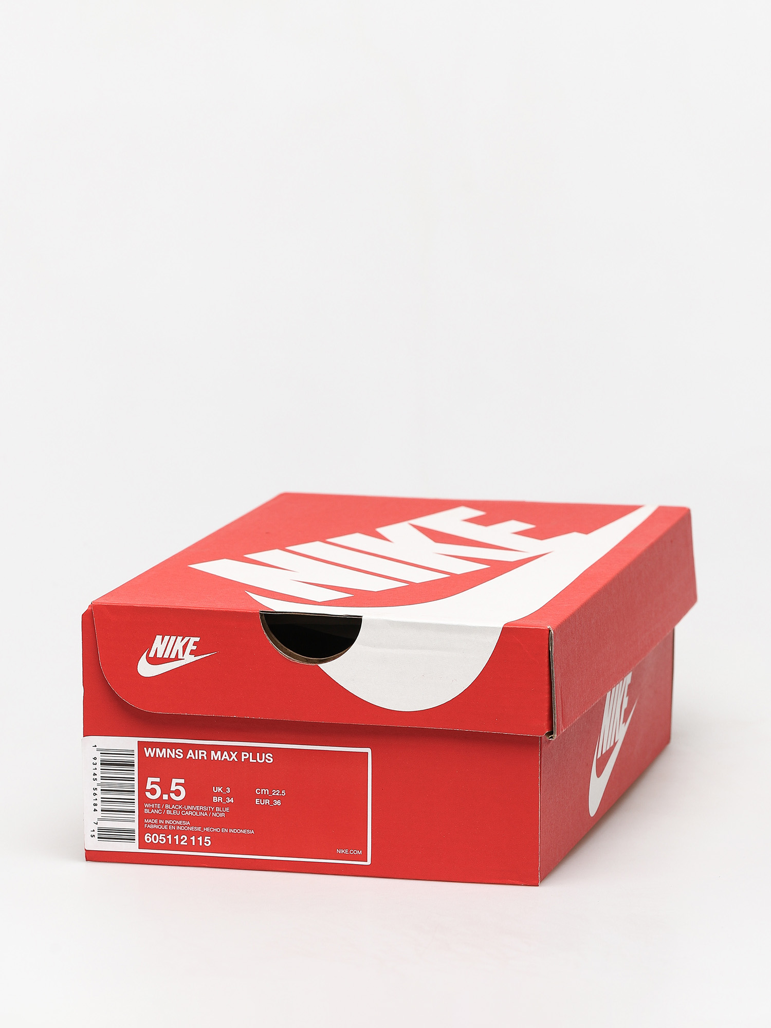 Buty Nike Air Max Plus Wmn (white/black university blue psychic pink)