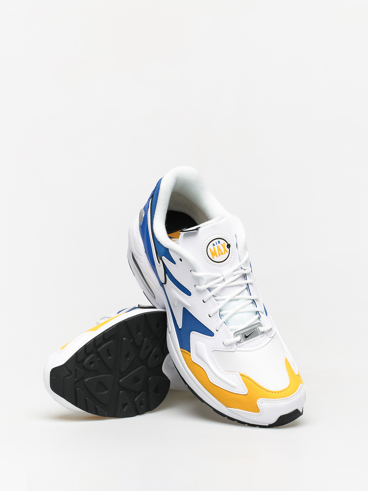 Buty Nike Air Max2 Light Prm (white/white university gold game royal)