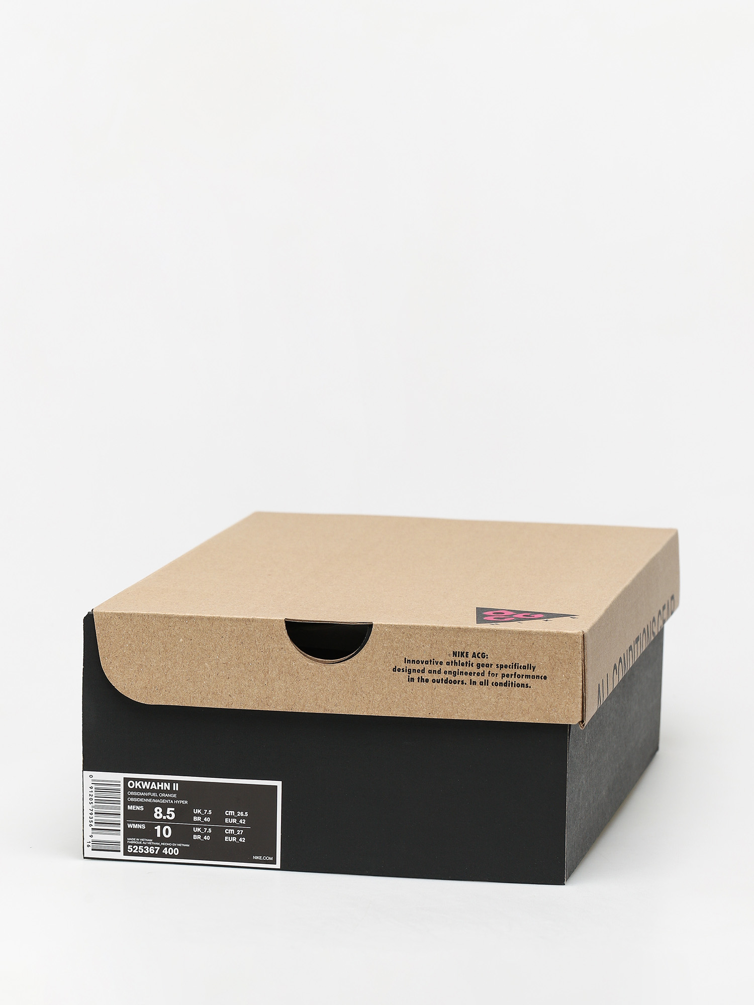 Buty Nike Okwahn II ACG (obsidian/fuel orange indigo force)