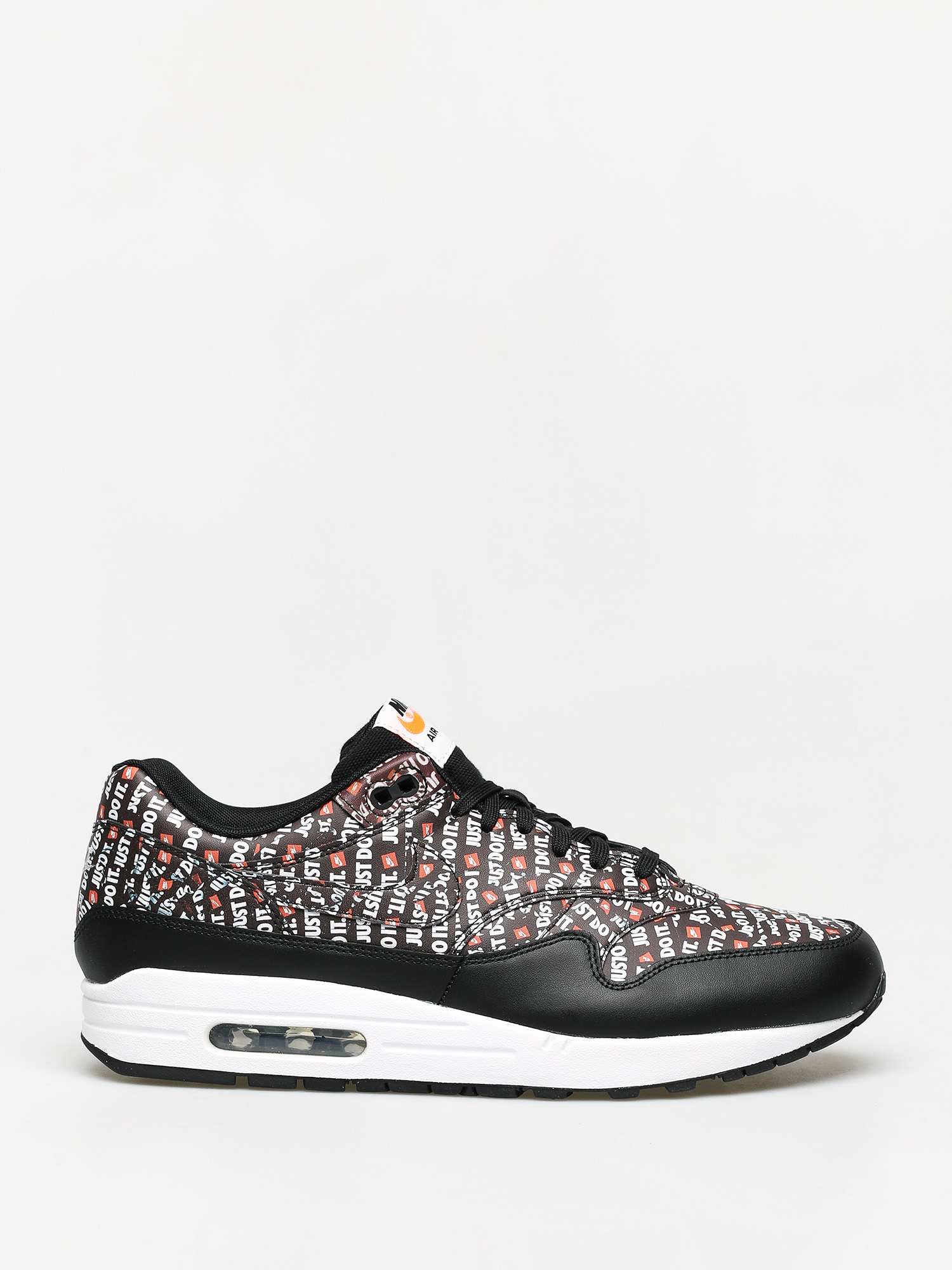 Buty Nike Air Max 1 Premium (black/white total orange)