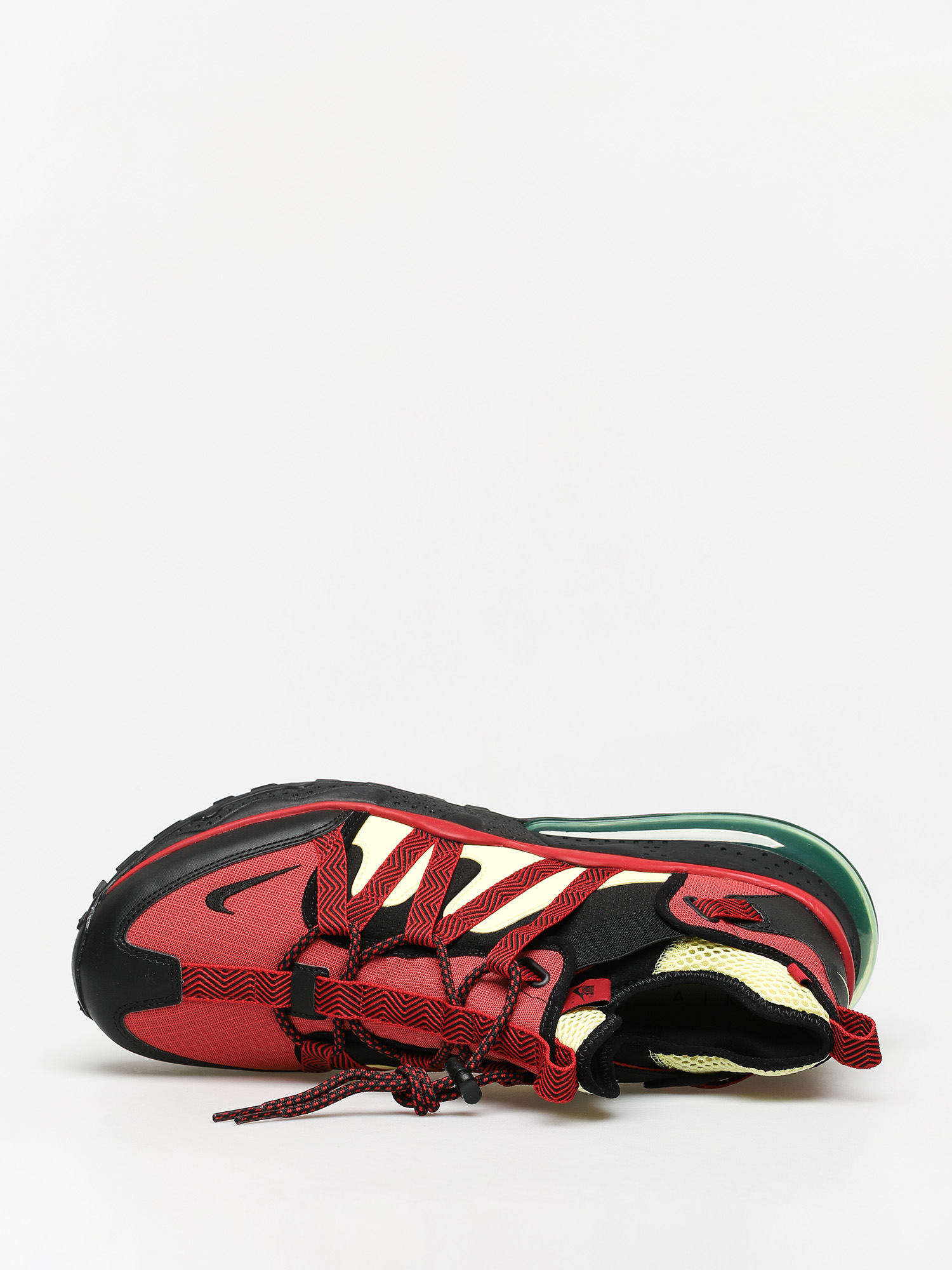 nike air max 270 bowfin black university red  and  zitron