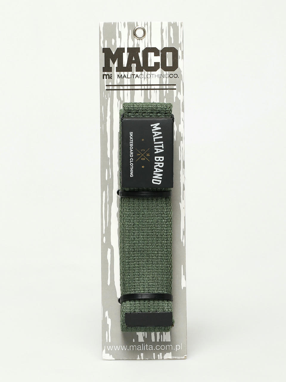 Pasek Malita Brand Maco (green)