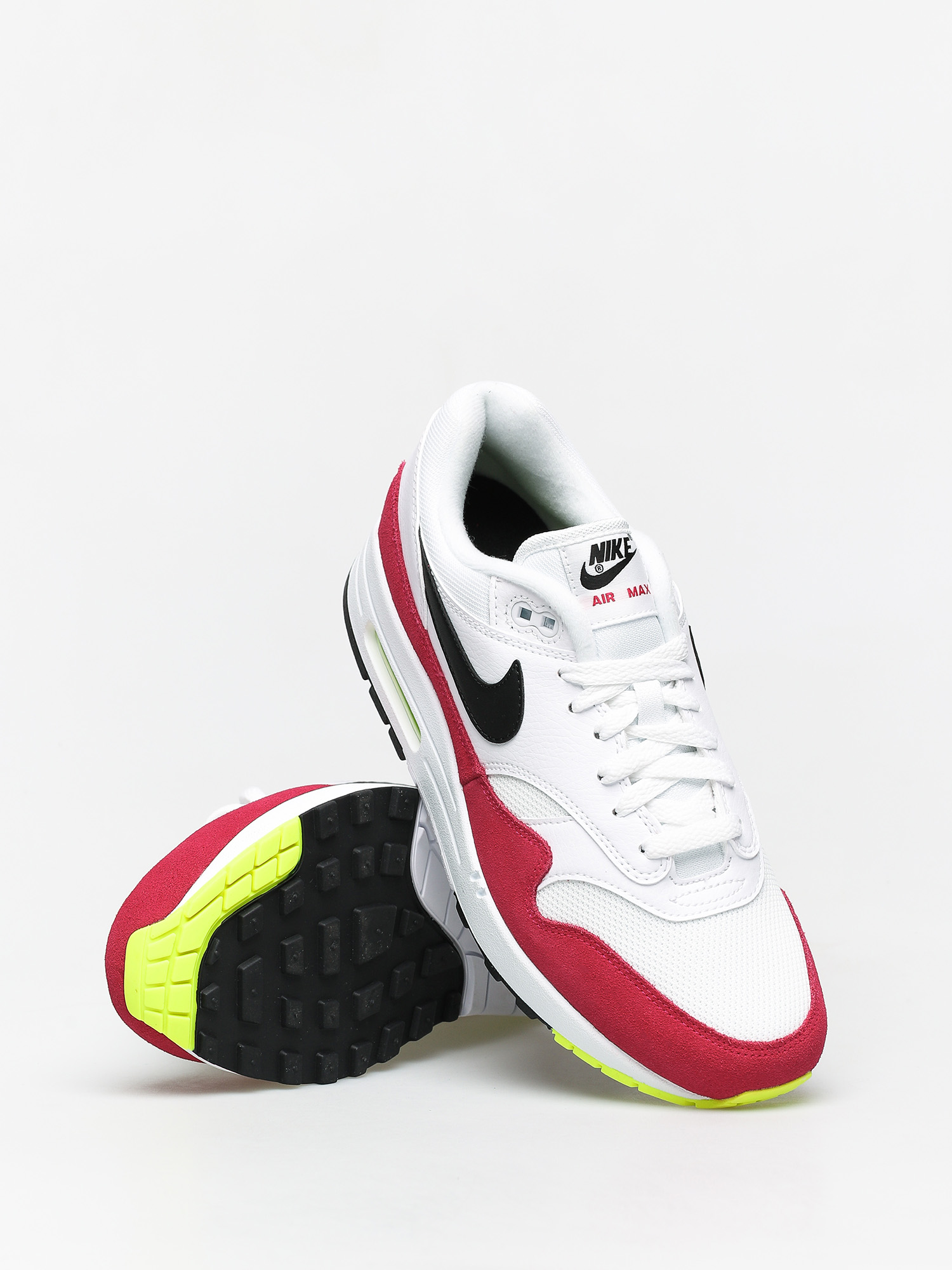 Buty Nike Air Max 1 (white/black volt rush pink)