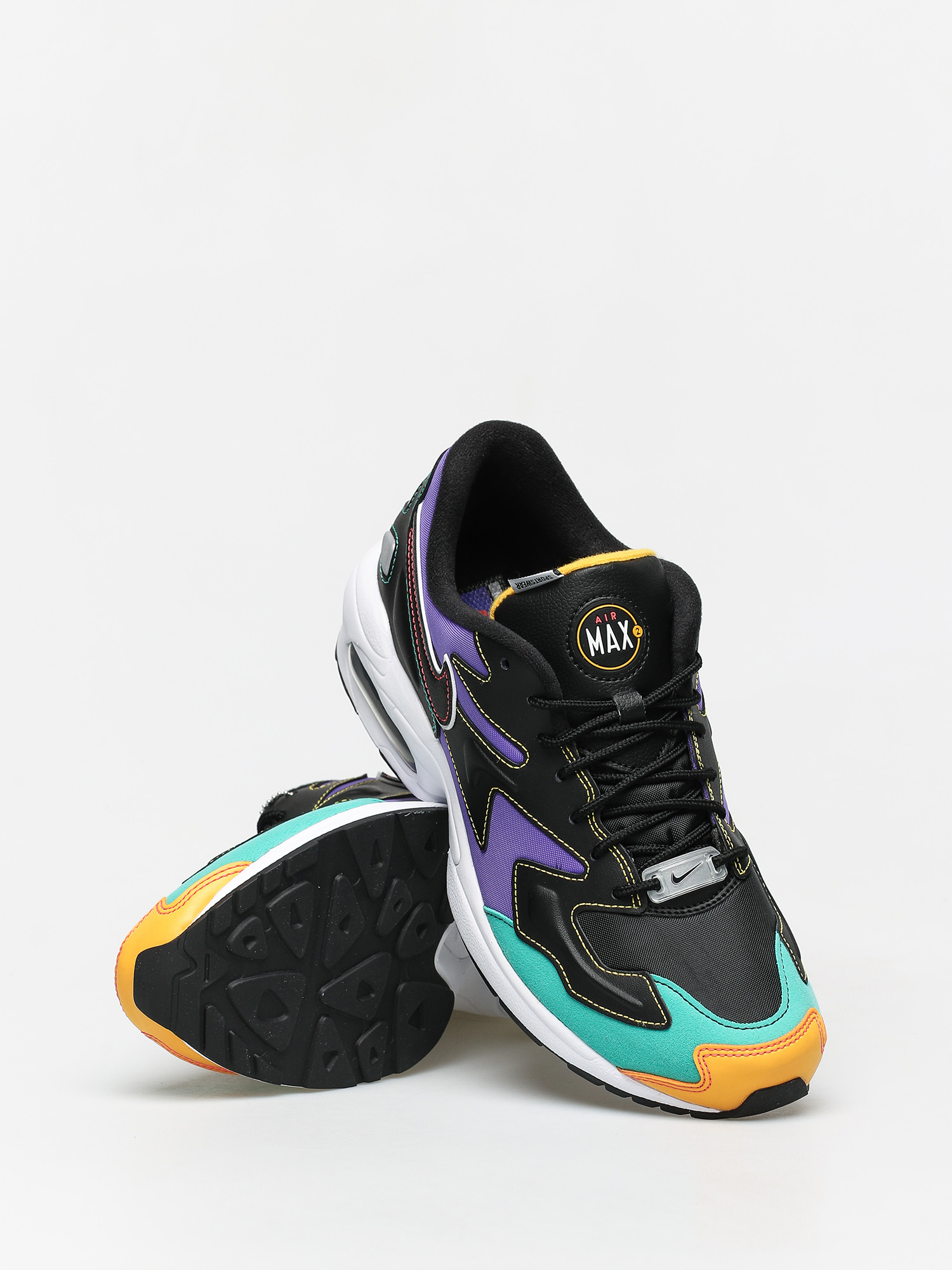 Buty Nike Air Max2 Light Prm (black/flash crimson kinetic green)