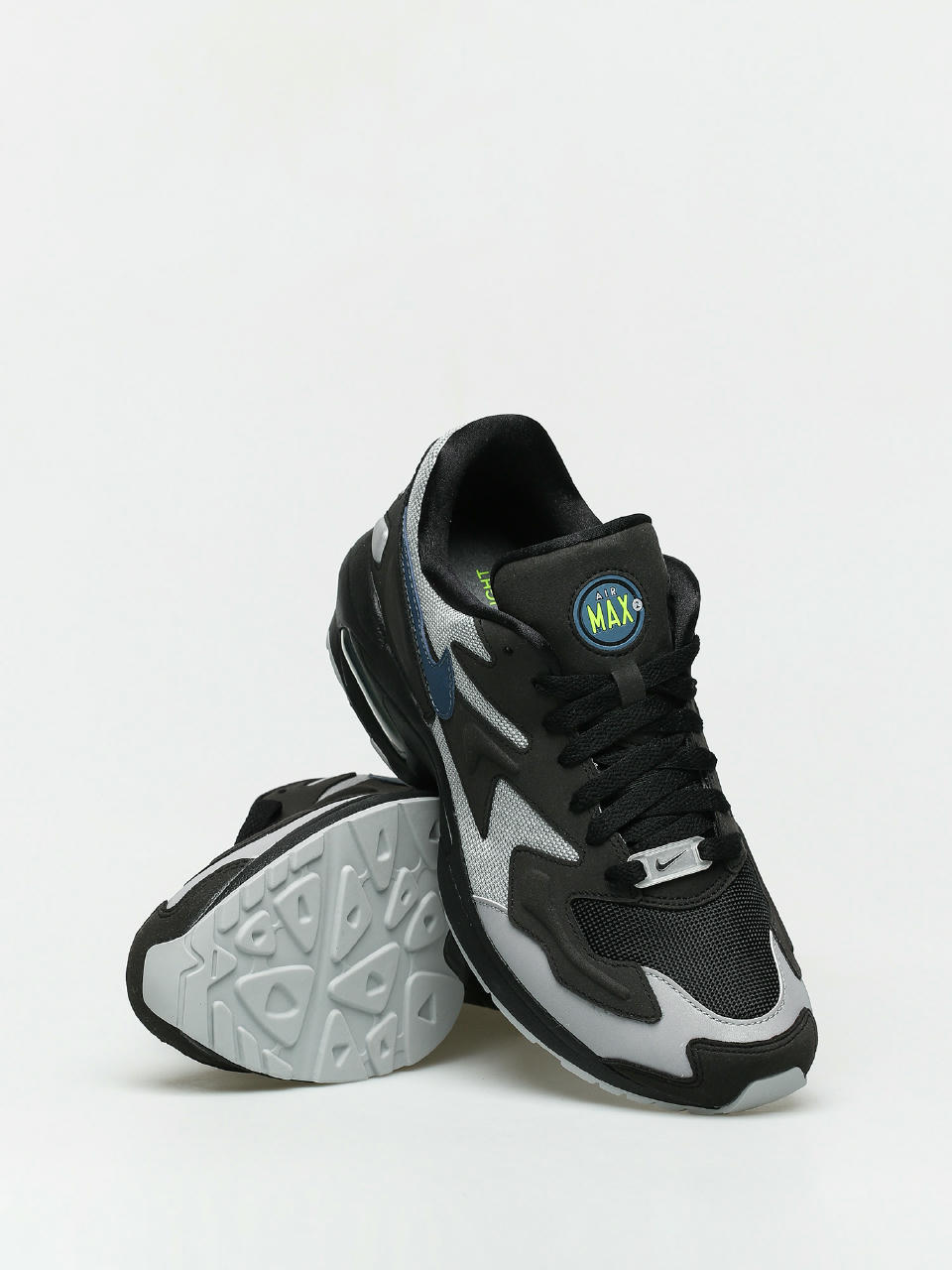 Buty Nike Air Max2 Light Black Thunderstorm Wolf Grey Volt