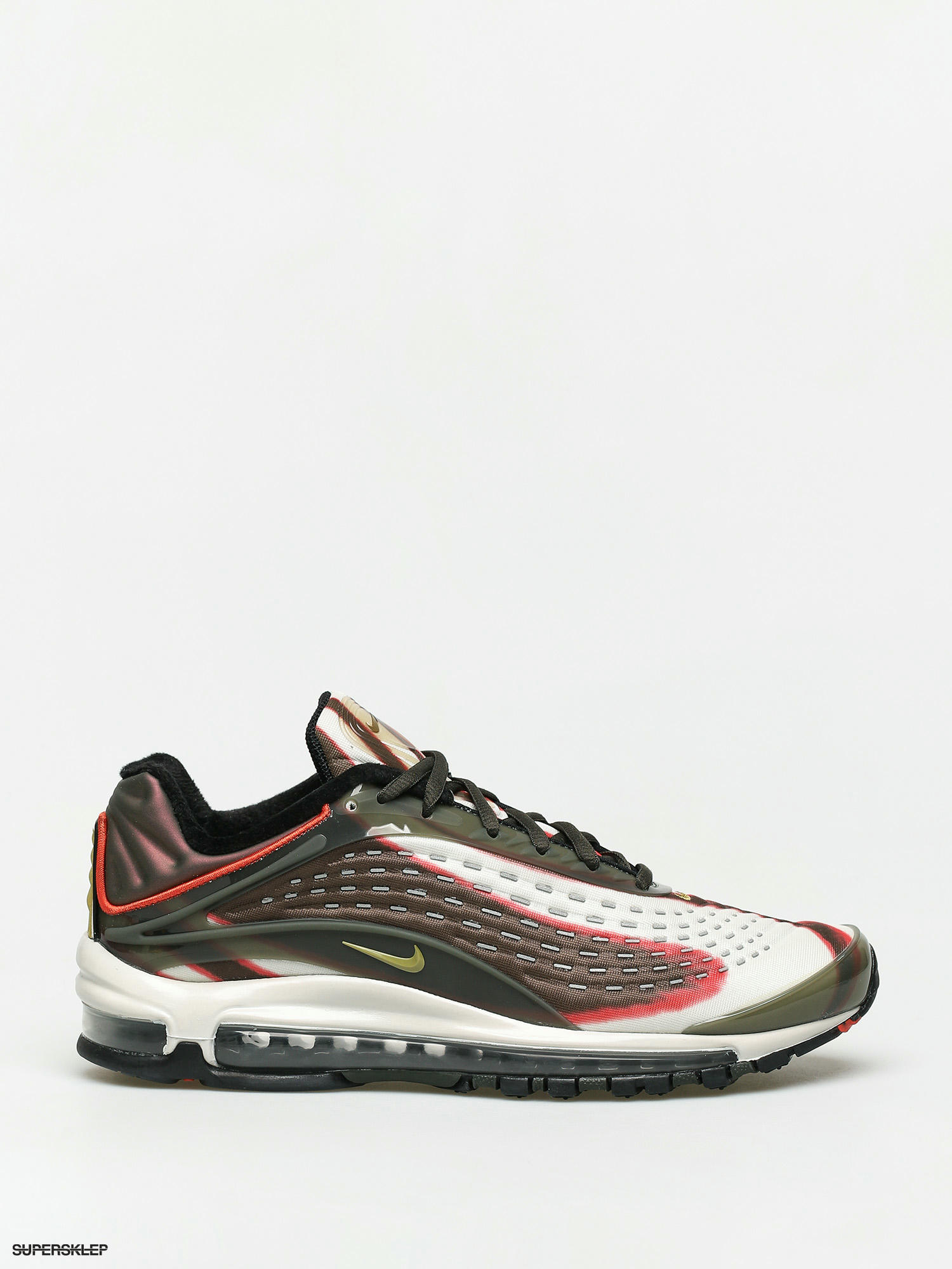 Nike air max deluxe deals sequoia green & orange