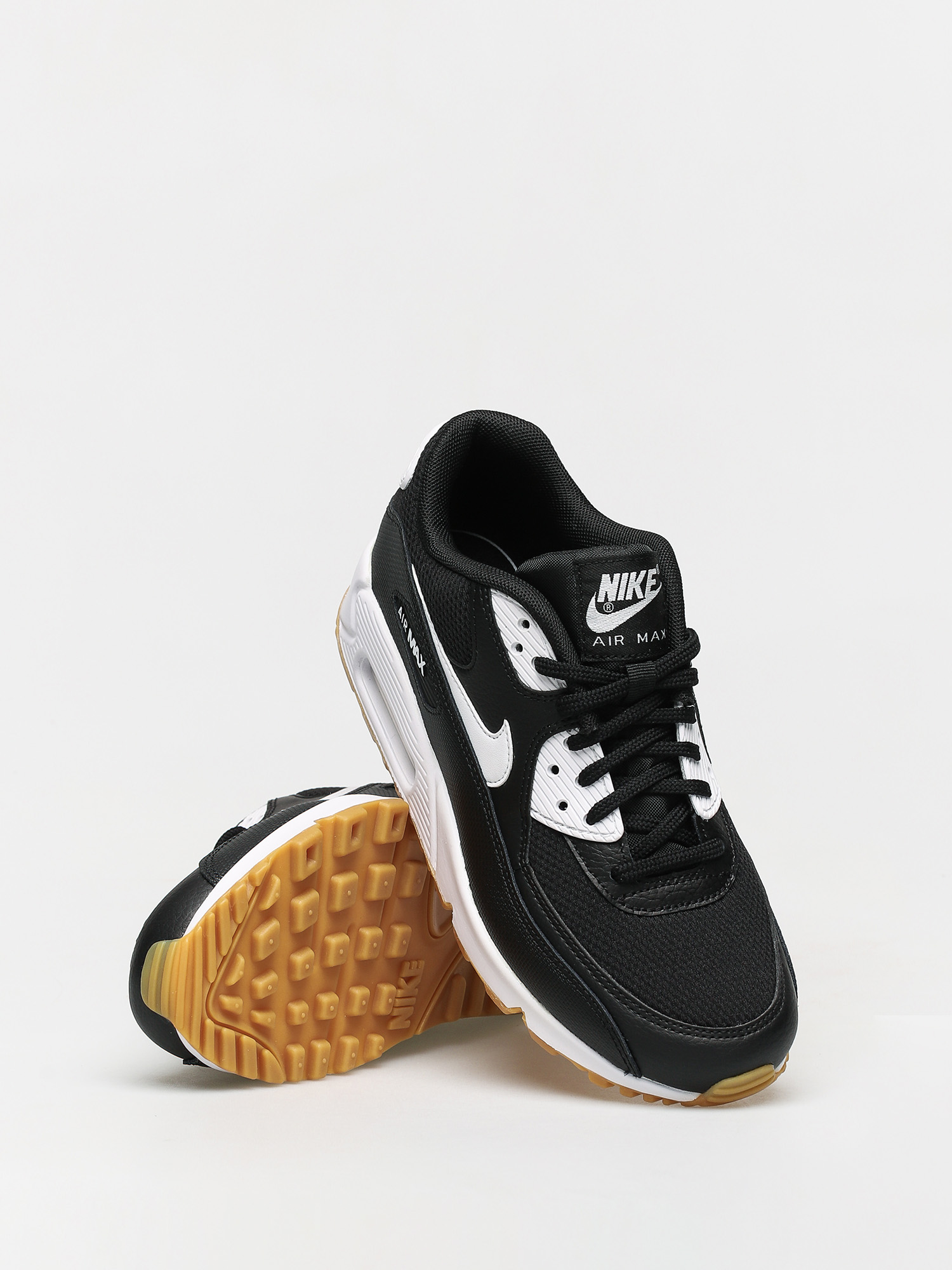 Buty Nike Air Max 90 Wmn (black/white gum light brown white)