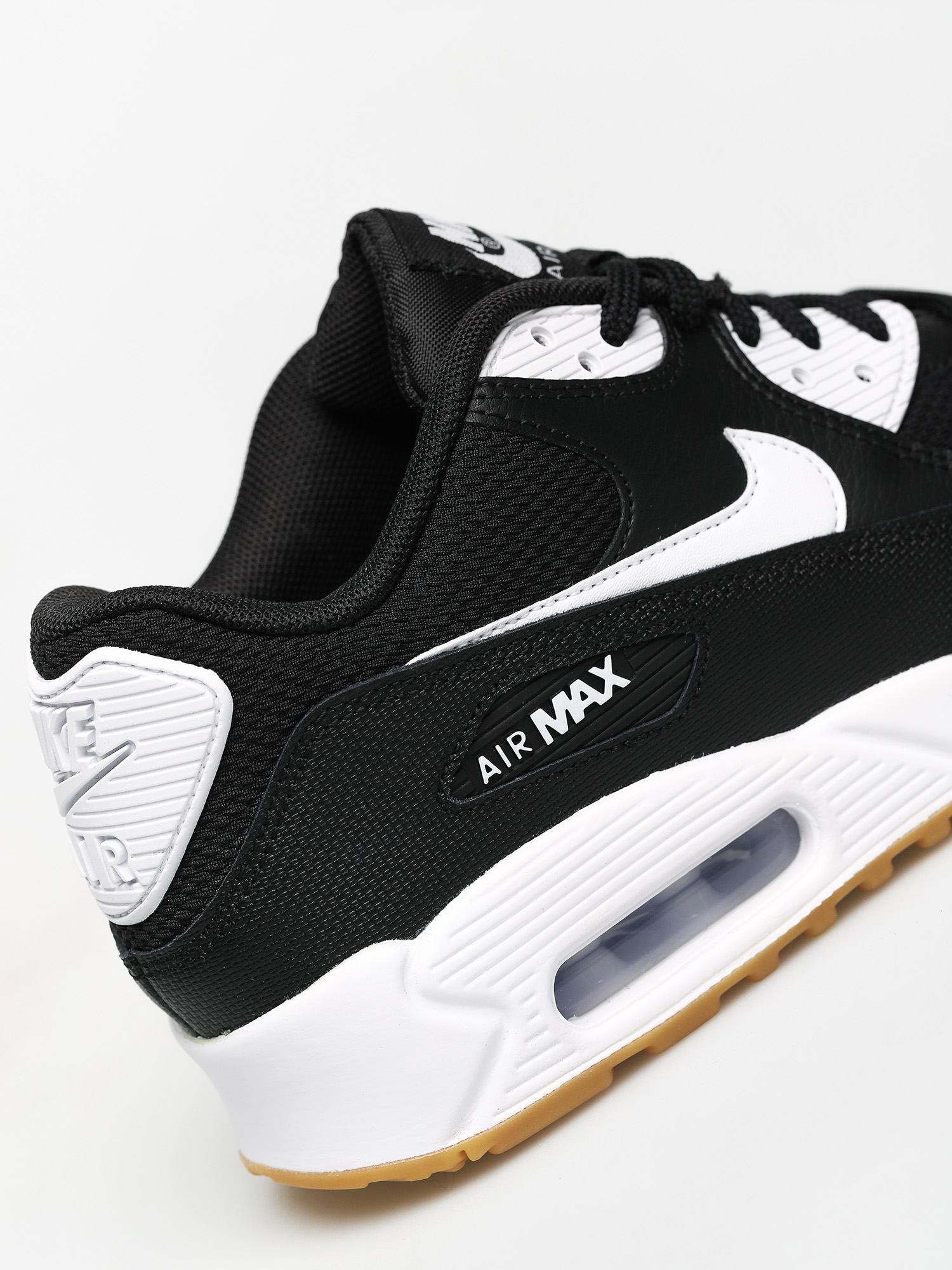 Buty Nike Air Max 90 Wmn (black/white gum light brown white)
