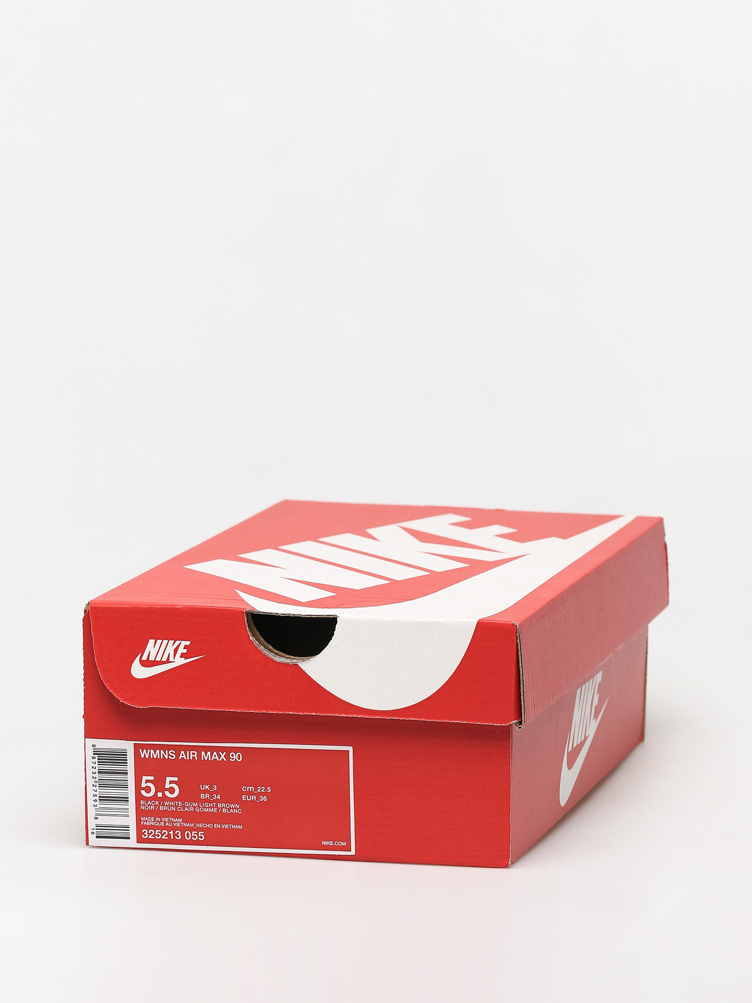 Buty Nike Air Max 90 Wmn (black/white gum light brown white)