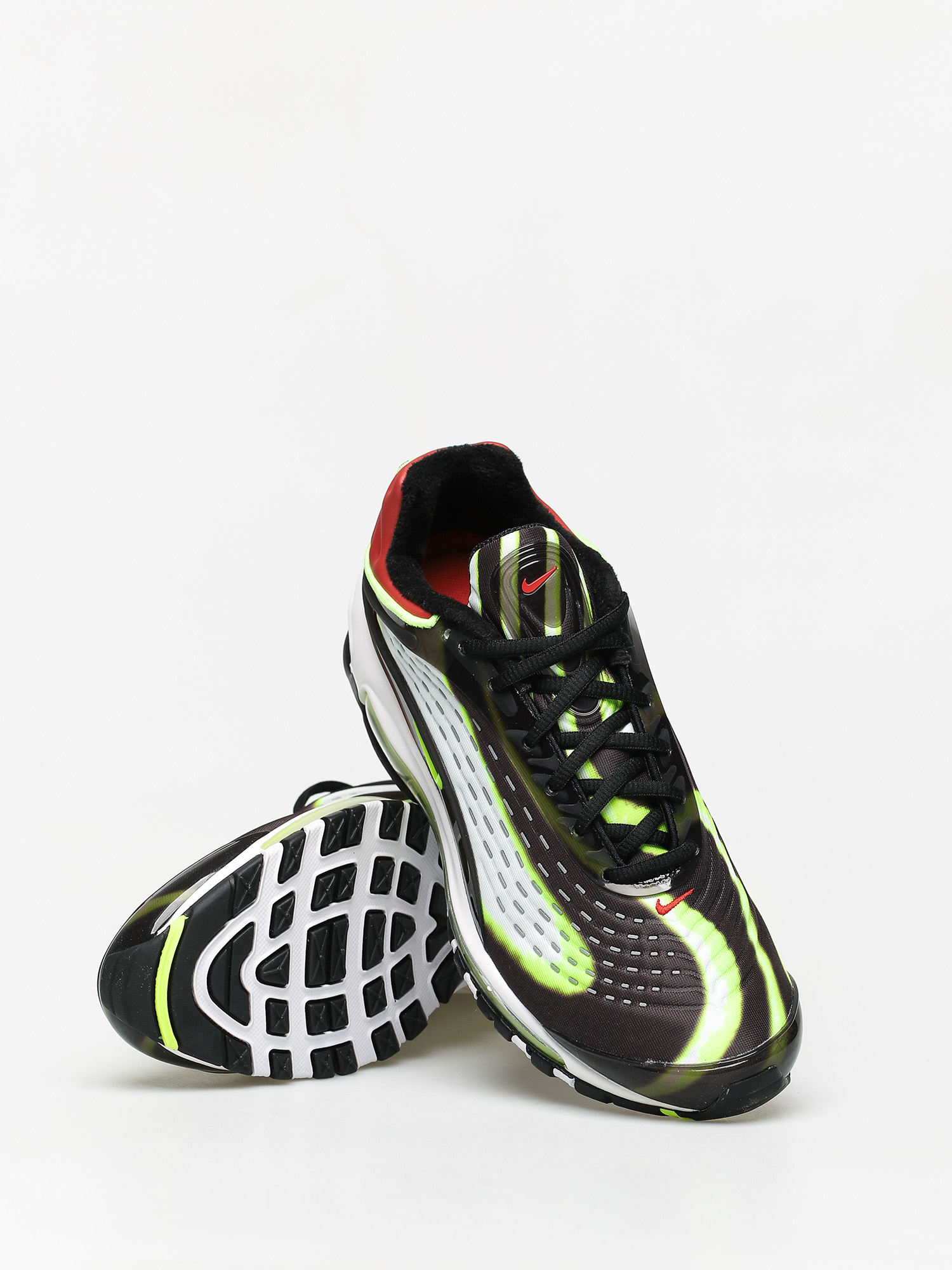 Buty Nike Air Max Deluxe (black/volt habanero red white)