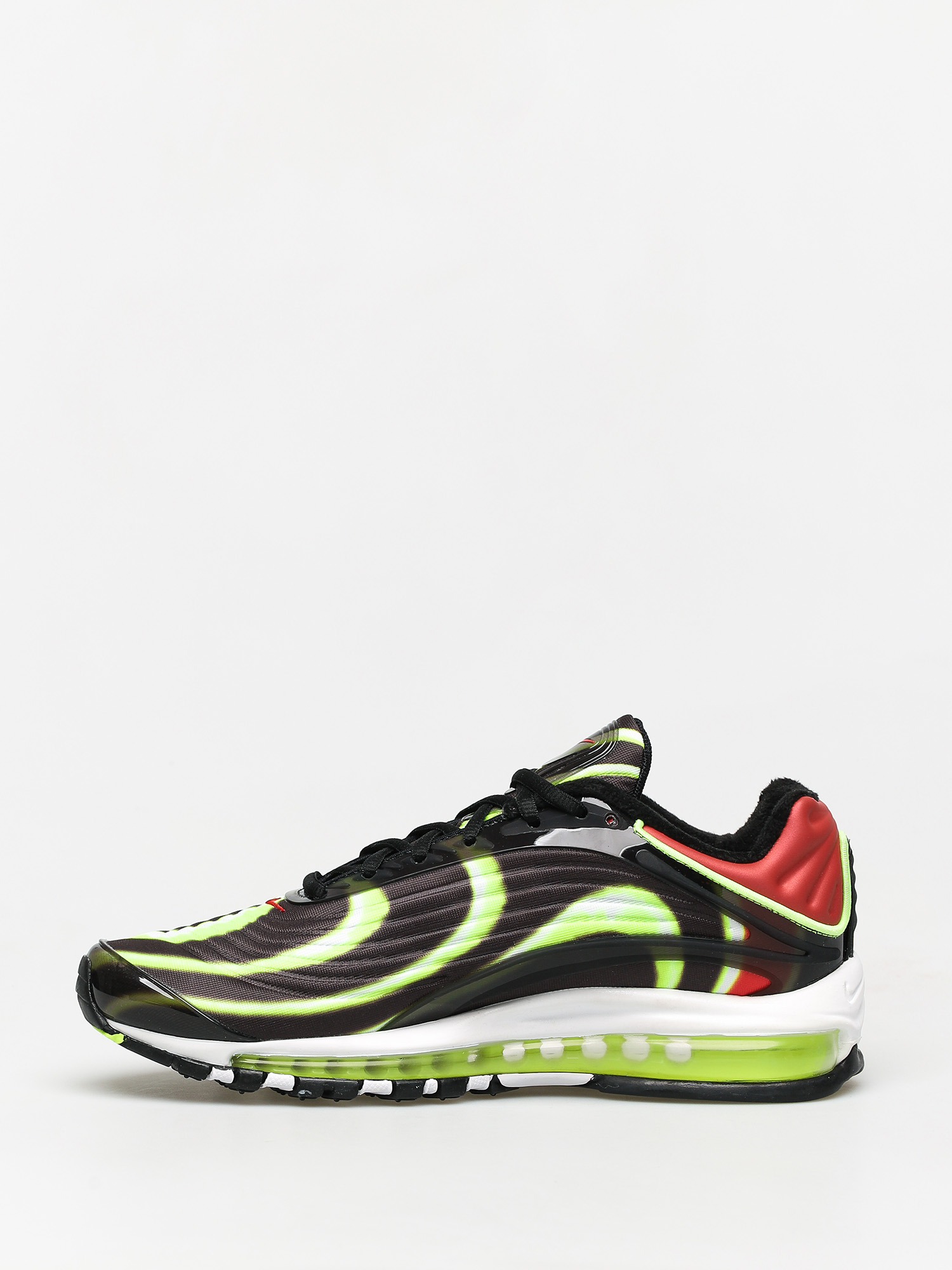 Buty Nike Air Max Deluxe (black/volt habanero red white)