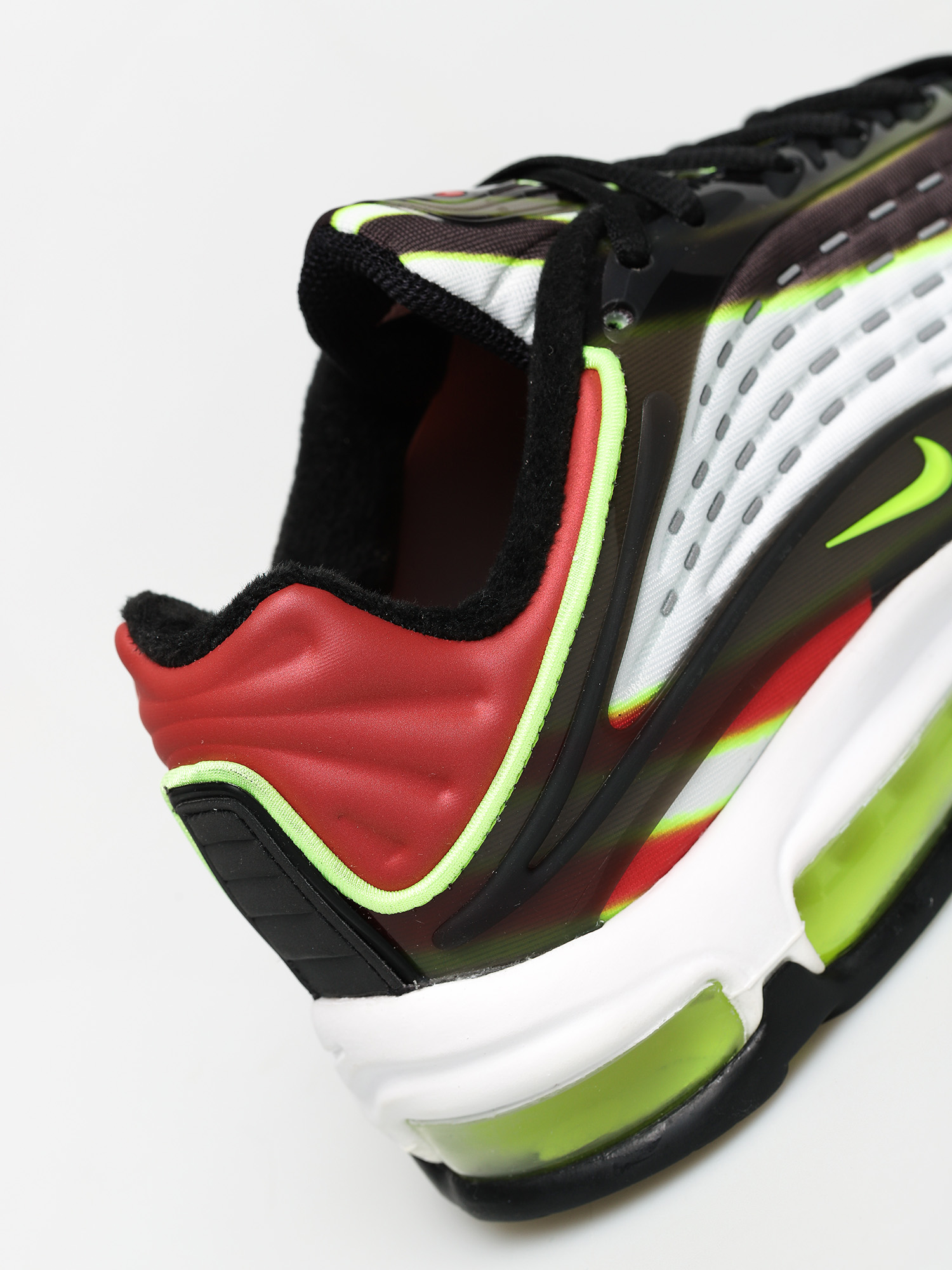 Buty Nike Air Max Deluxe (black/volt habanero red white)