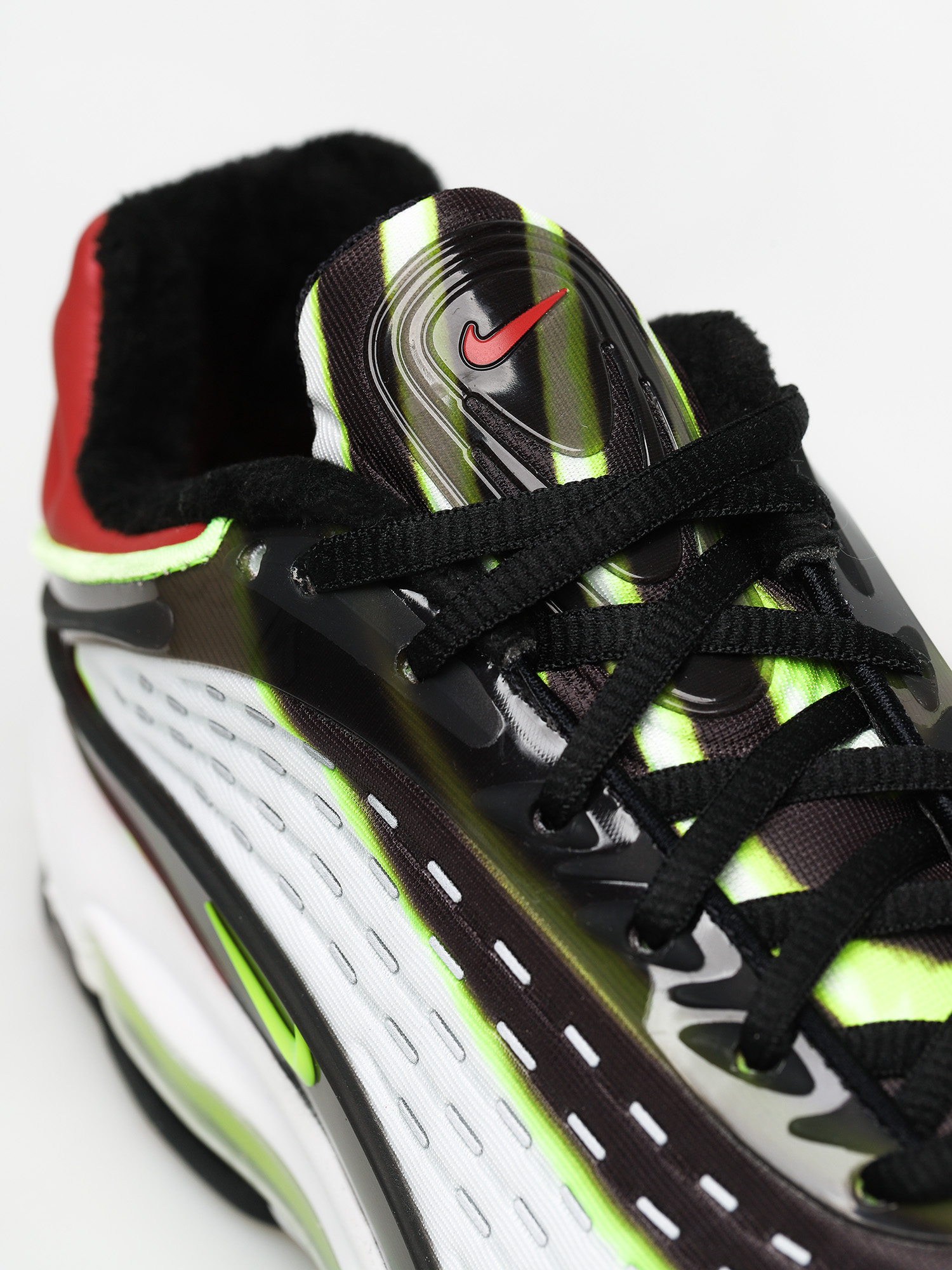 Buty Nike Air Max Deluxe (black/volt habanero red white)