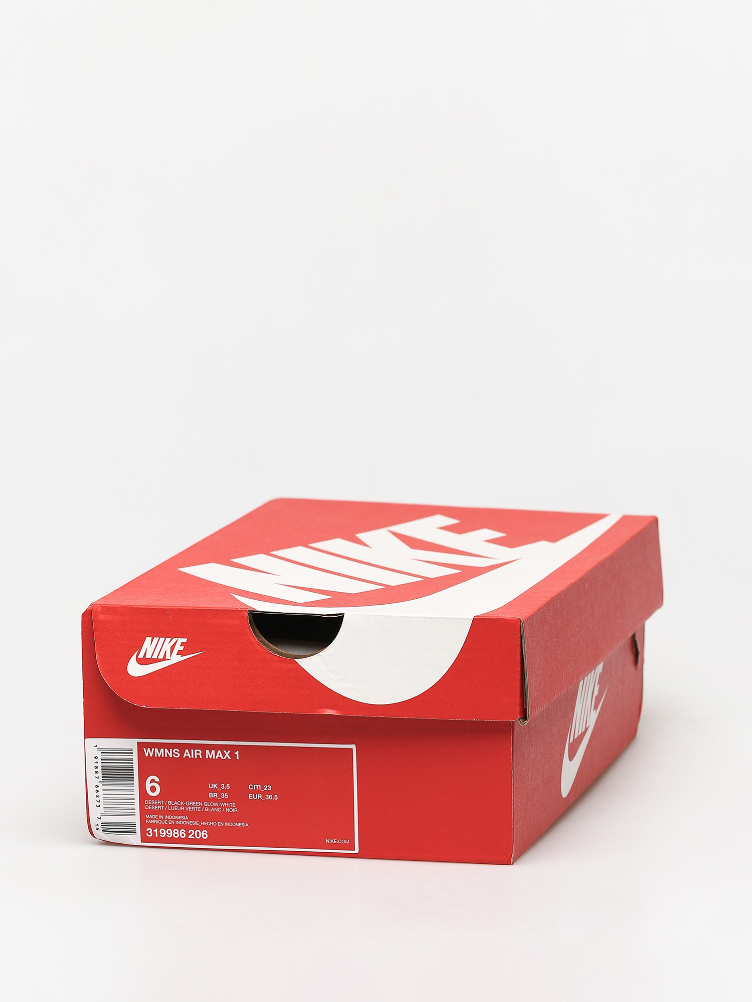 Buty Nike Air Max 1 Wmn (desert/black green glow white)