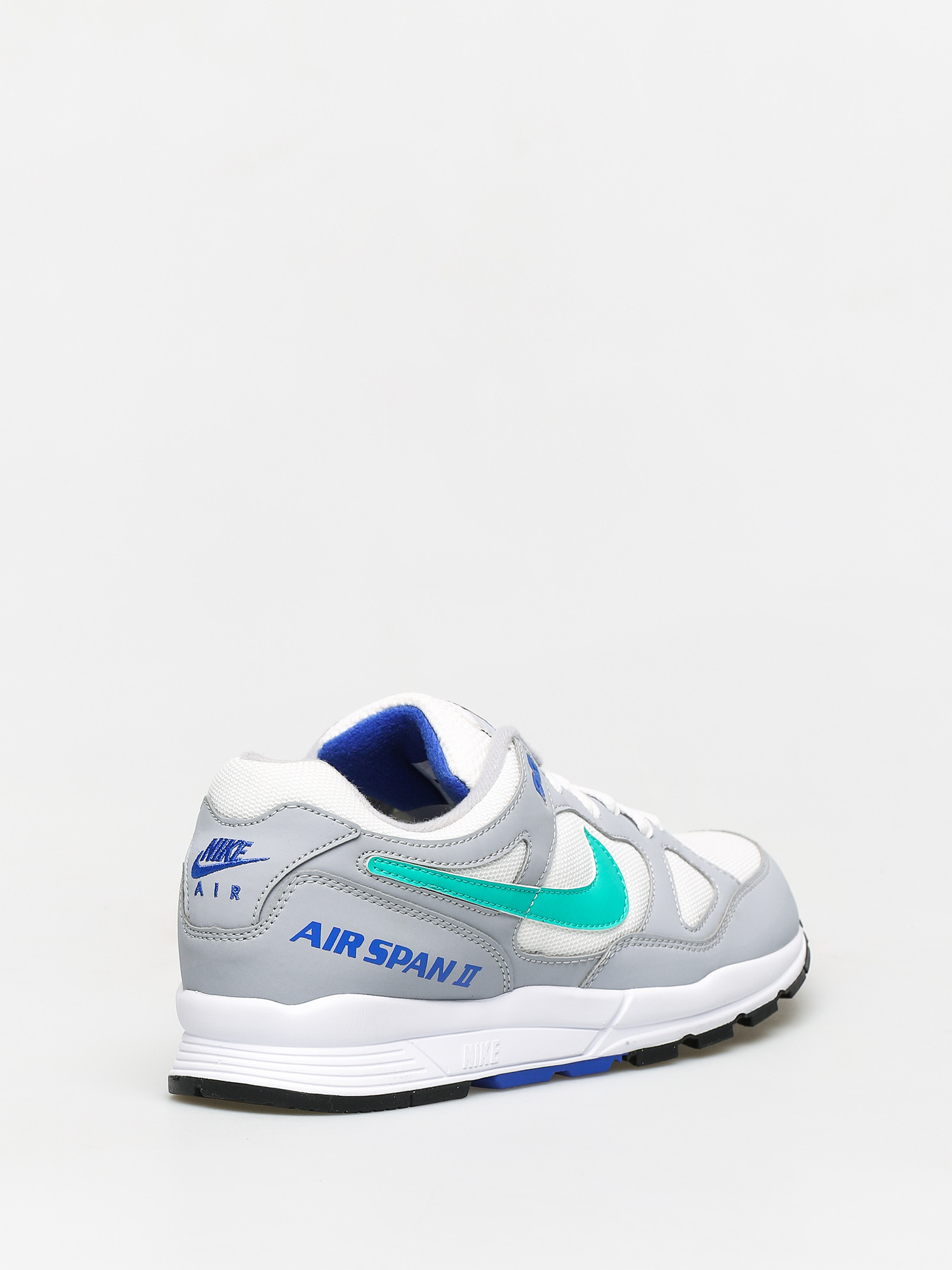 2tone ノーチラス2 Buty Nike Air Span II - szary (wolf grey/clear emerald white