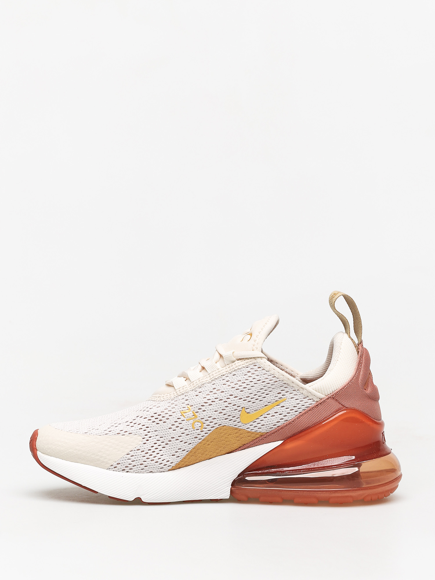 nike 270 cream and gold