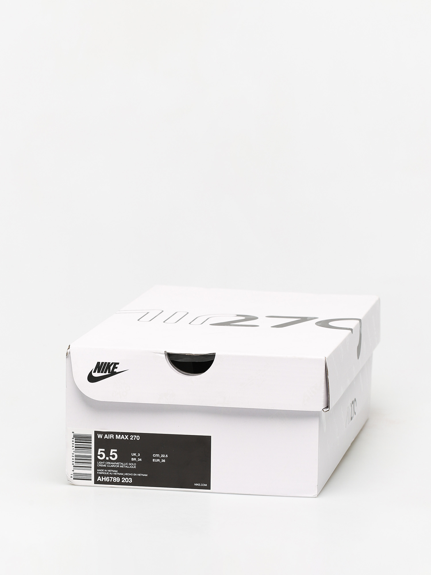 Buty Nike Air Max 270 Wmn (light cream/metallic gold terra blush)