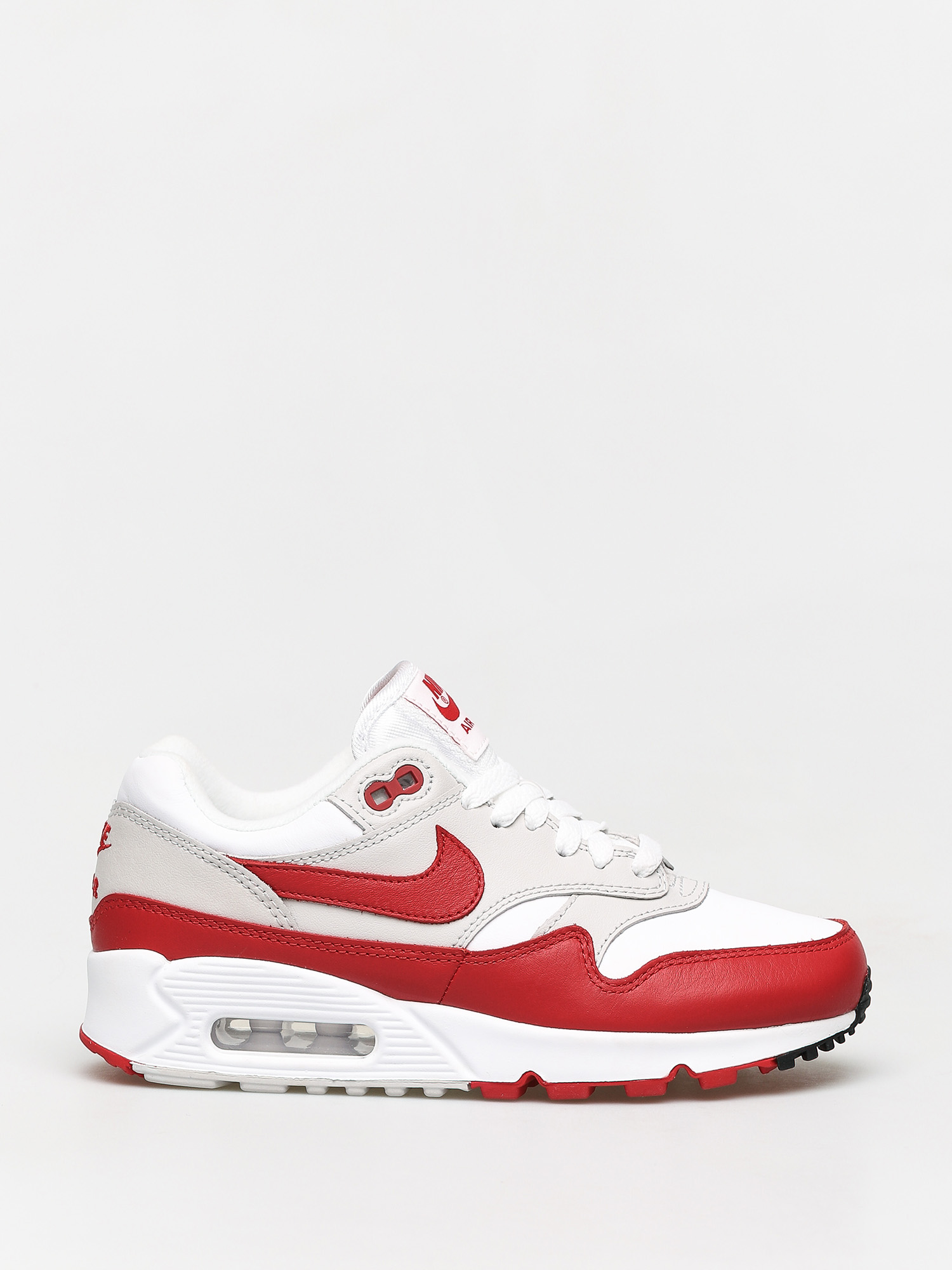 Buty Nike Air Max 90/1 Wmn (white/university red neutral grey black)