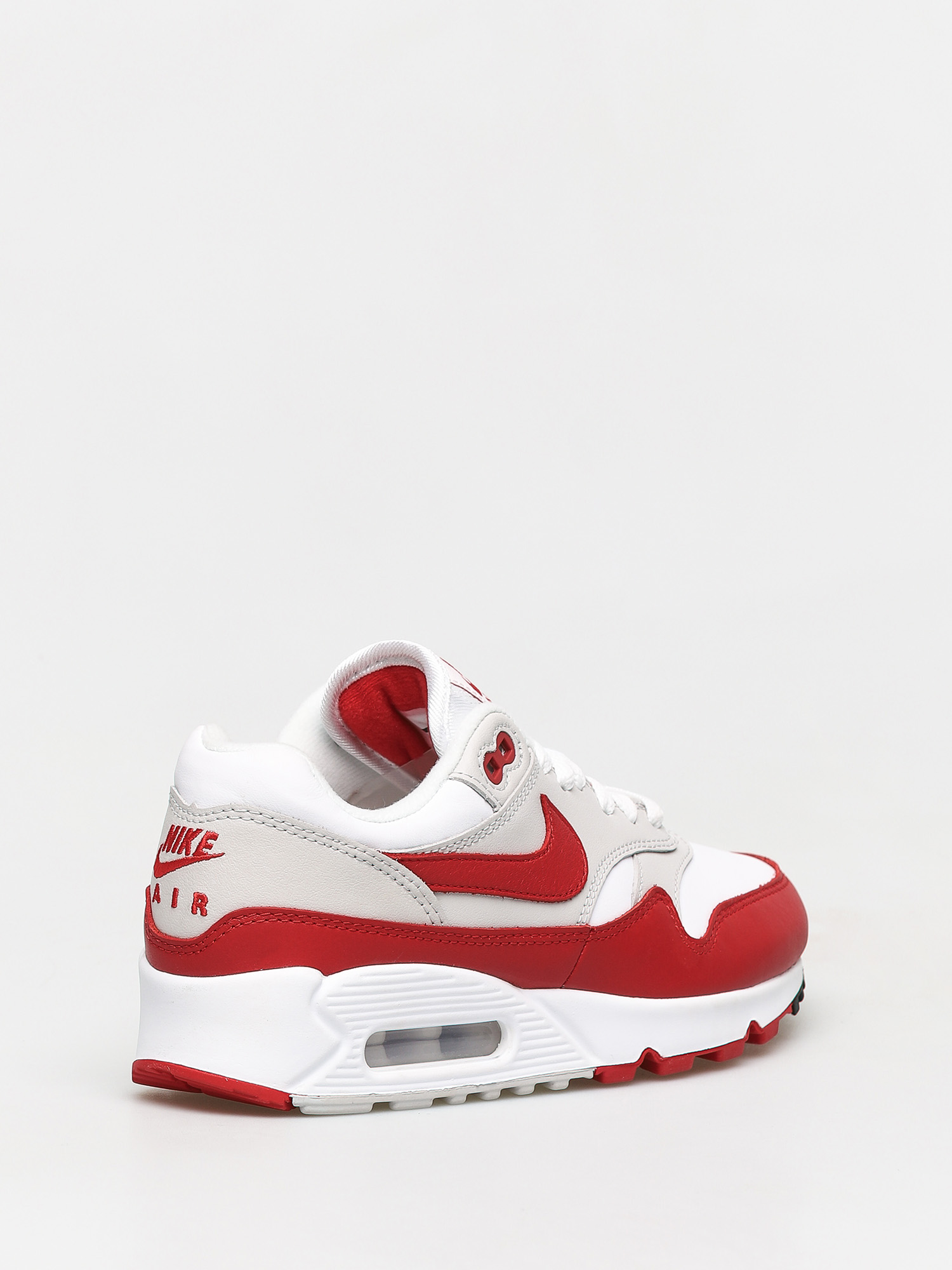 Buty Nike Air Max 90/1 Wmn (white/university red neutral grey black)