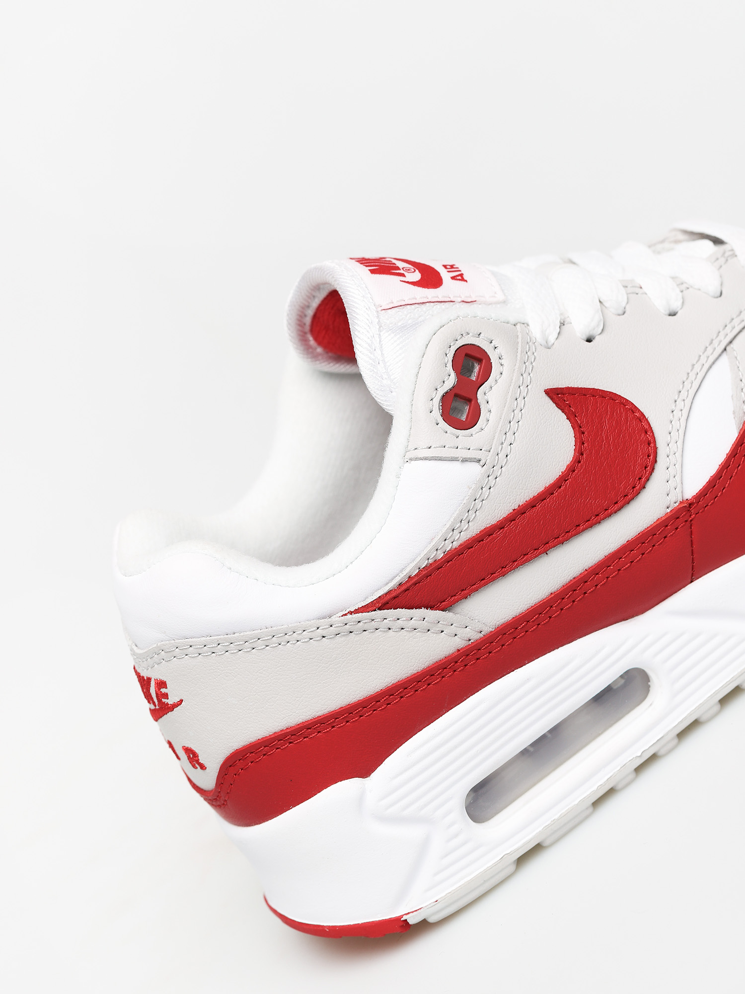 Buty Nike Air Max 90/1 Wmn (white/university red neutral grey black)