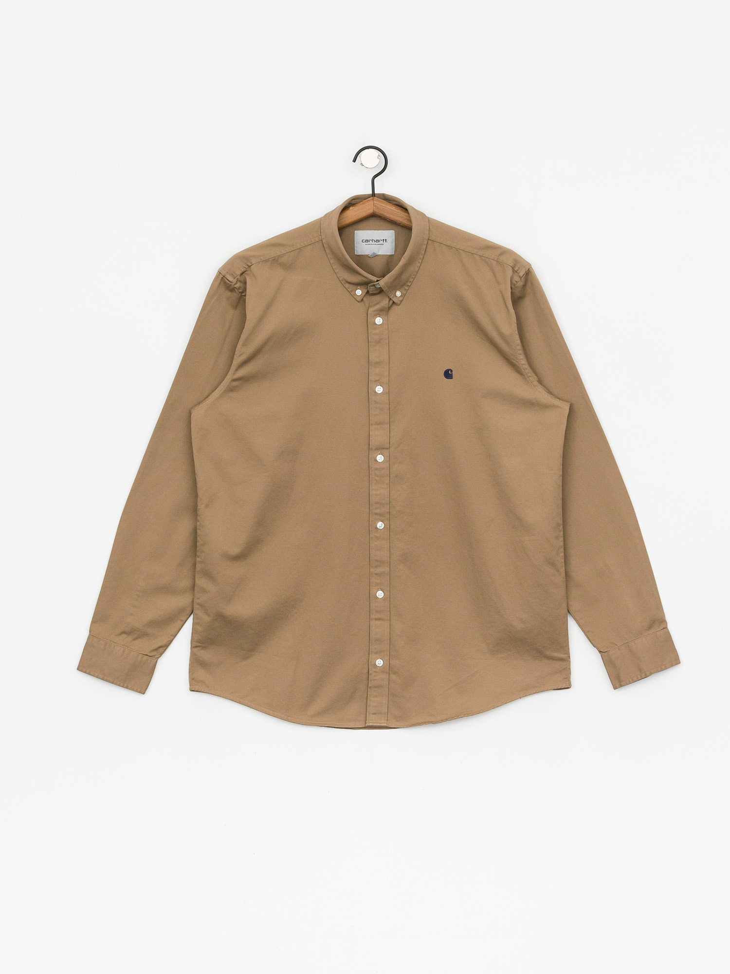 Koszula Carhartt WIP Madison (leather/dark navy)