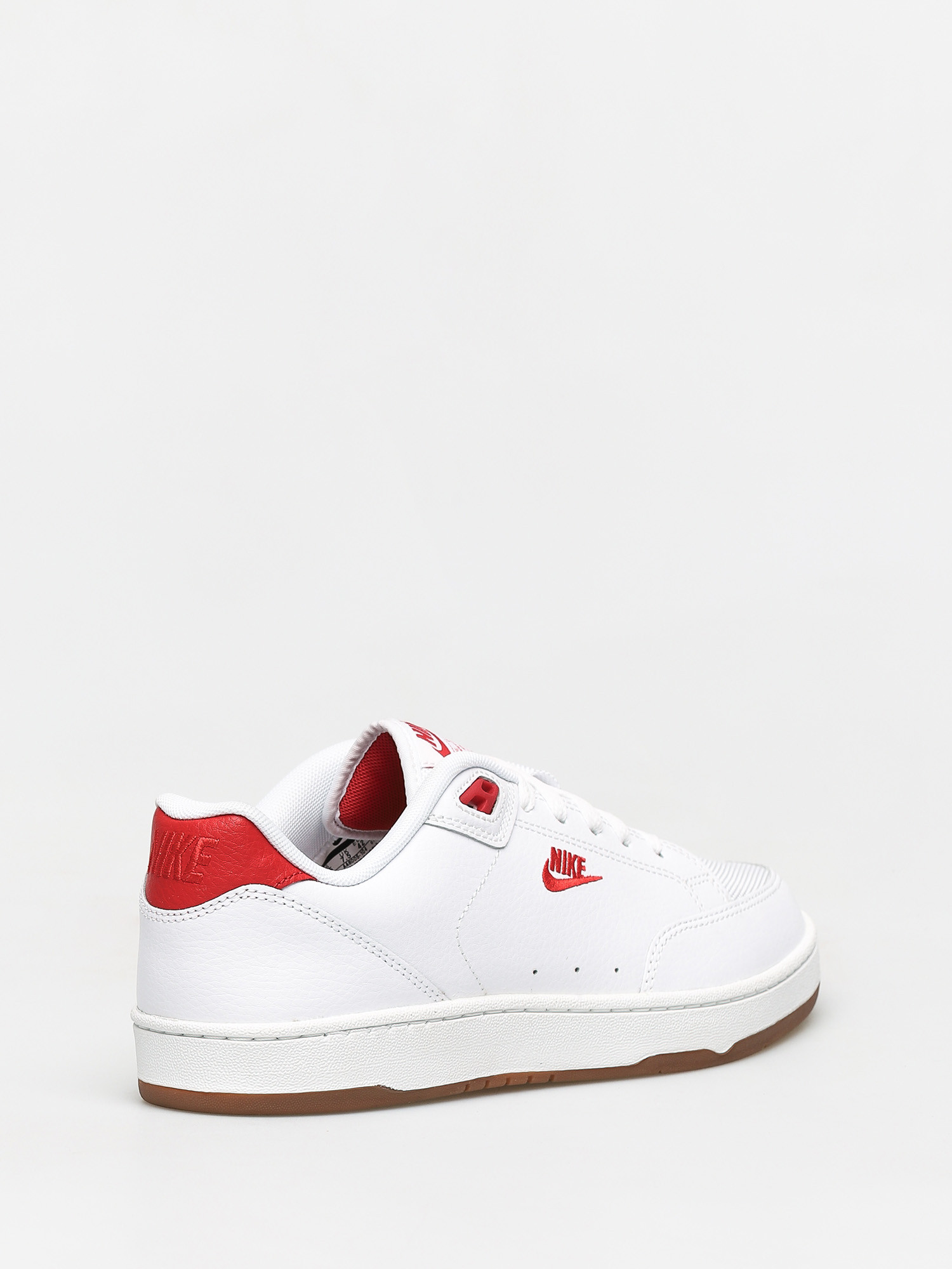 Buty Nike Grandstand II Premium (white/university red gum med brown black)