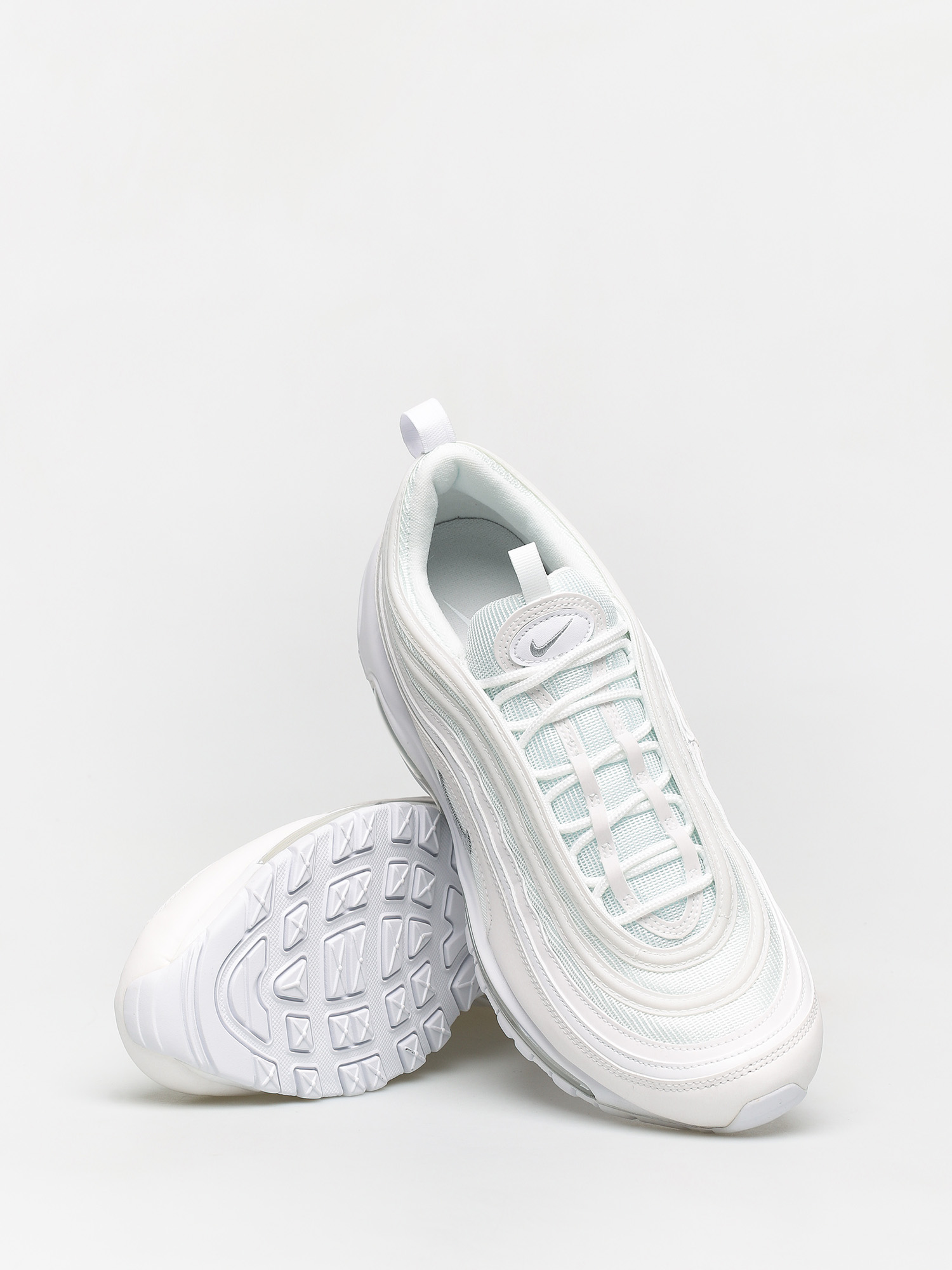 NIKE Air Max 97 ホワイト Nike Air Max 97 Triple White Wolf Grey - SHEZAMME
