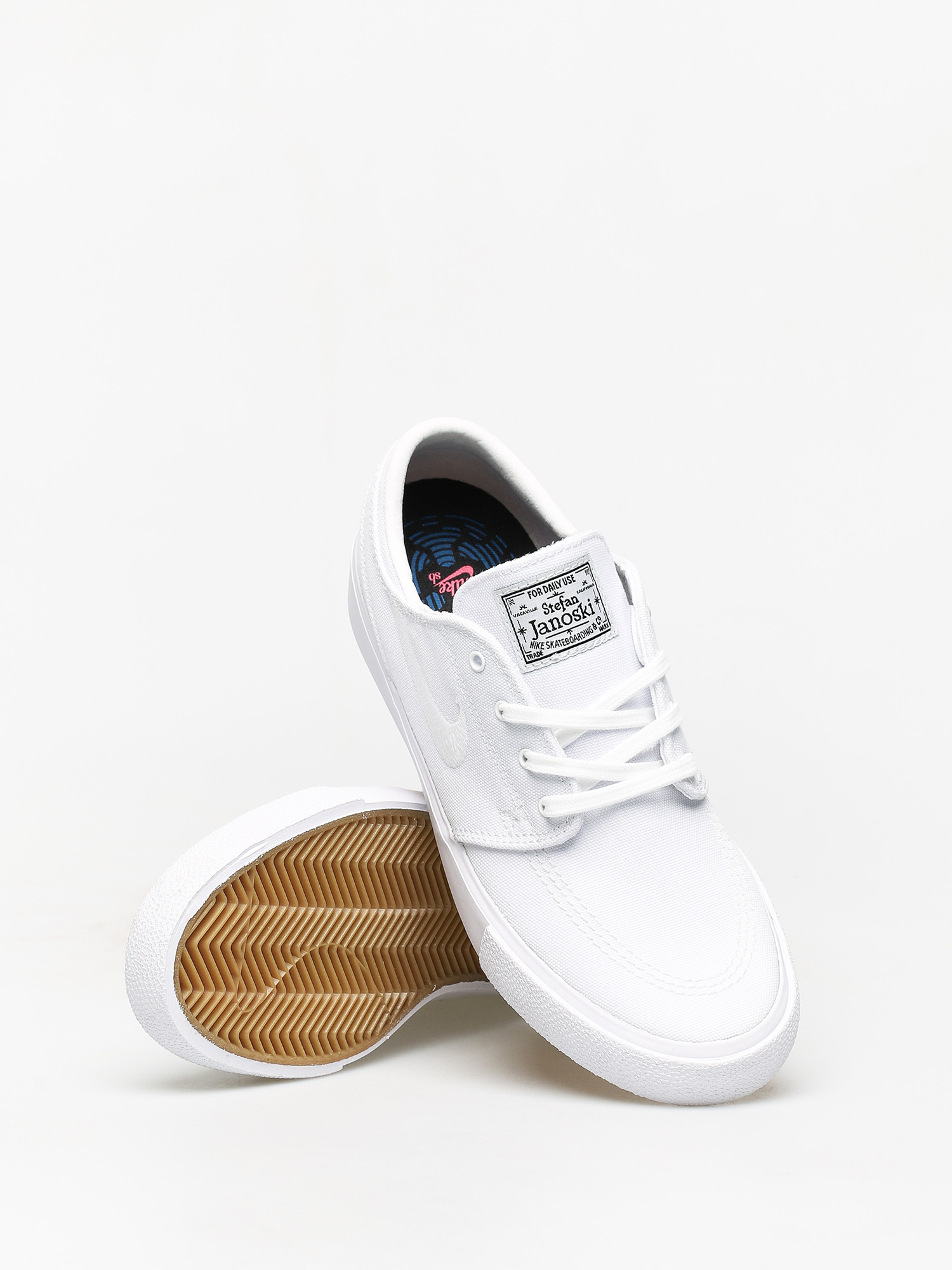 Buty Nike SB Zoom Janoski Canvas Rm (white/white gum light brown black)