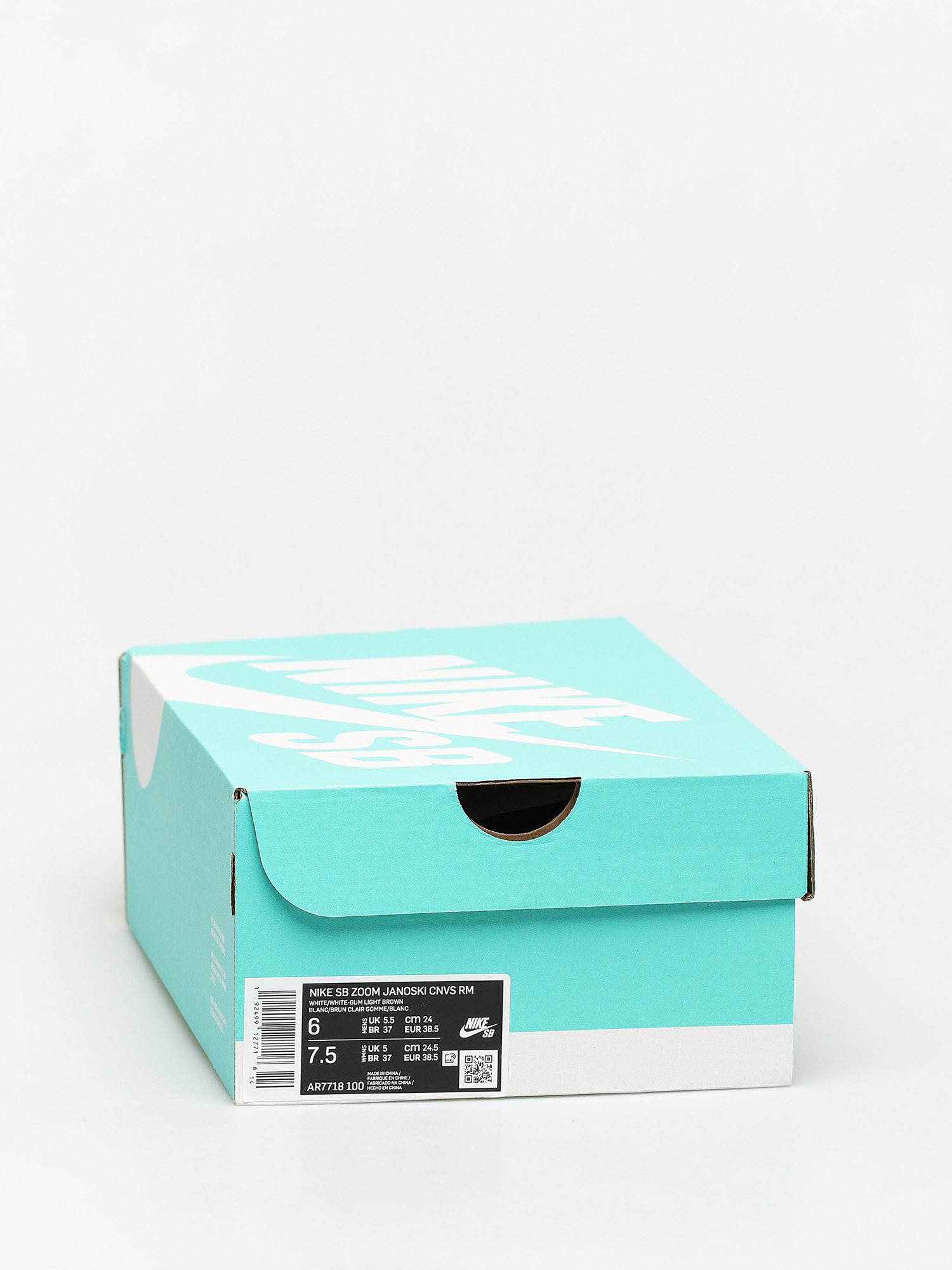 Buty Nike SB Zoom Janoski Canvas Rm (white/white gum light brown black)