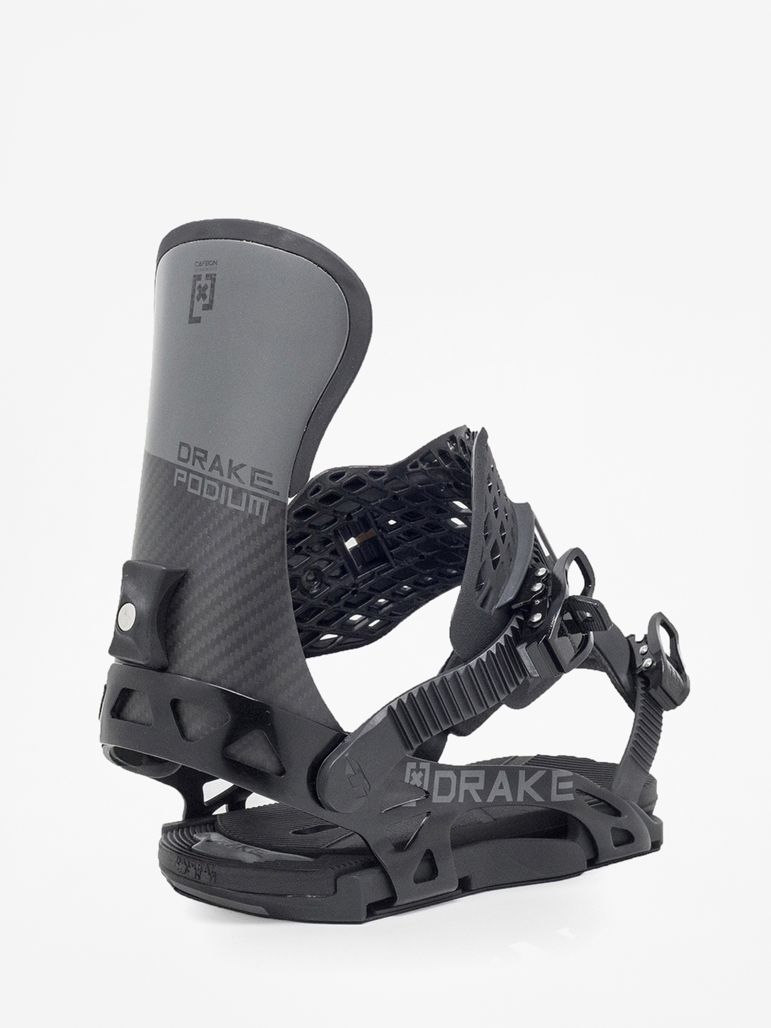 Męskie Wiązania snowboardowe Drake Podium Ff (black)