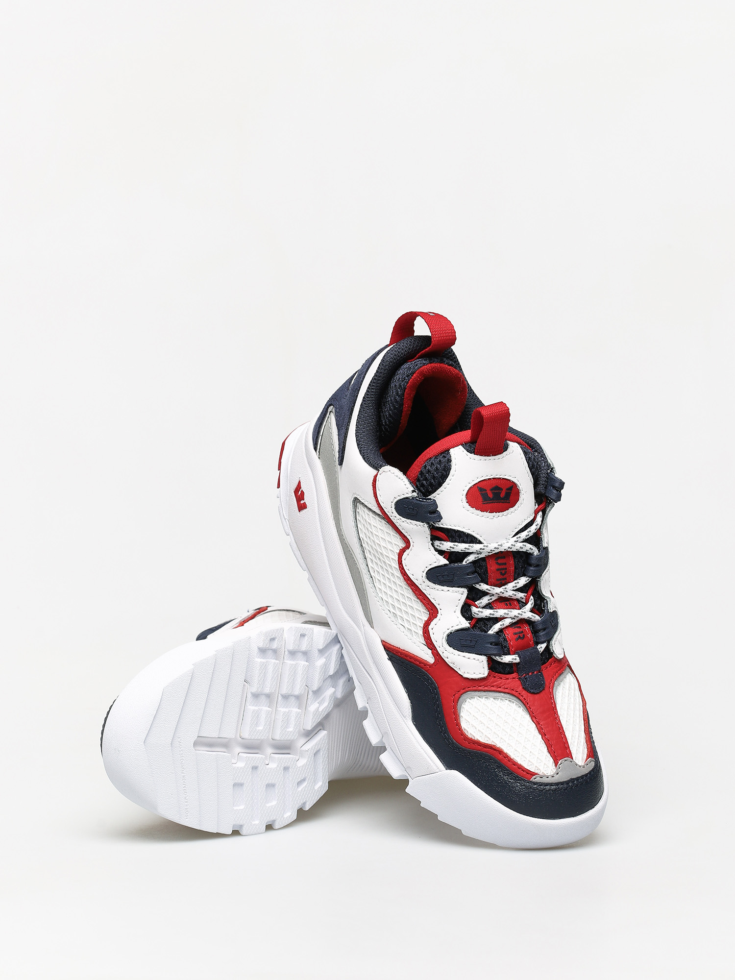 Buty Supra Muska 2000 (white/navy/red white)