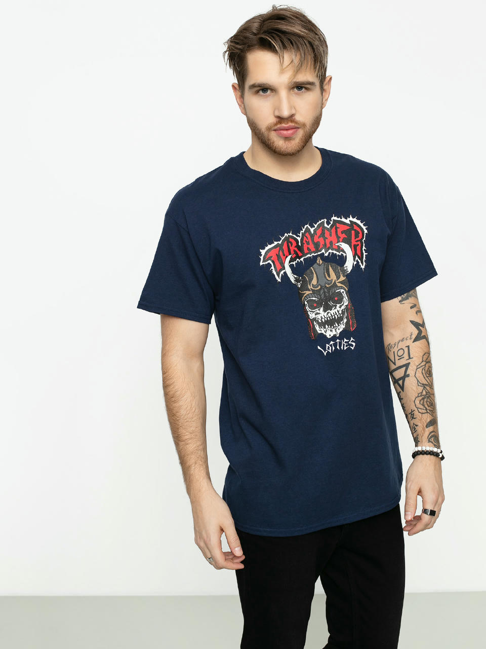 T-shirt Thrasher Lotties (navy)